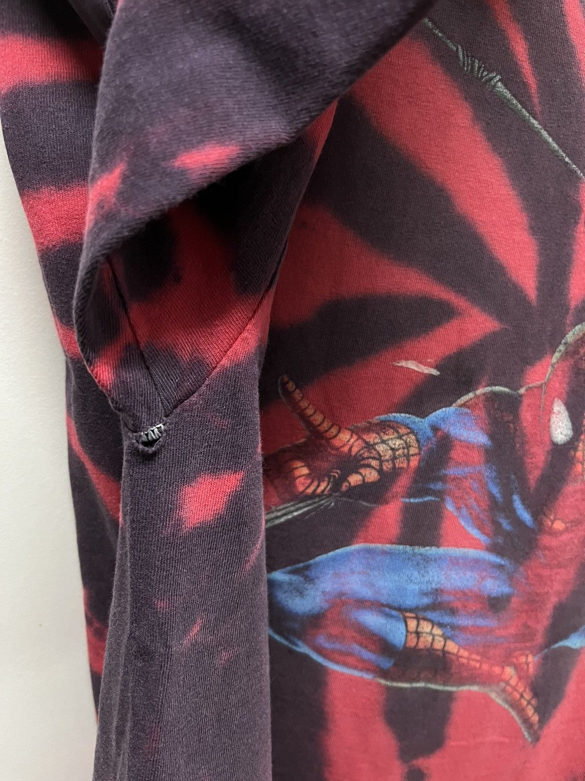 Marvel Comics Vintage 90s Marvel Spiderman Single Stitch T-Shirt Size US XL / EU 56 / 4 - 7 Thumbnail