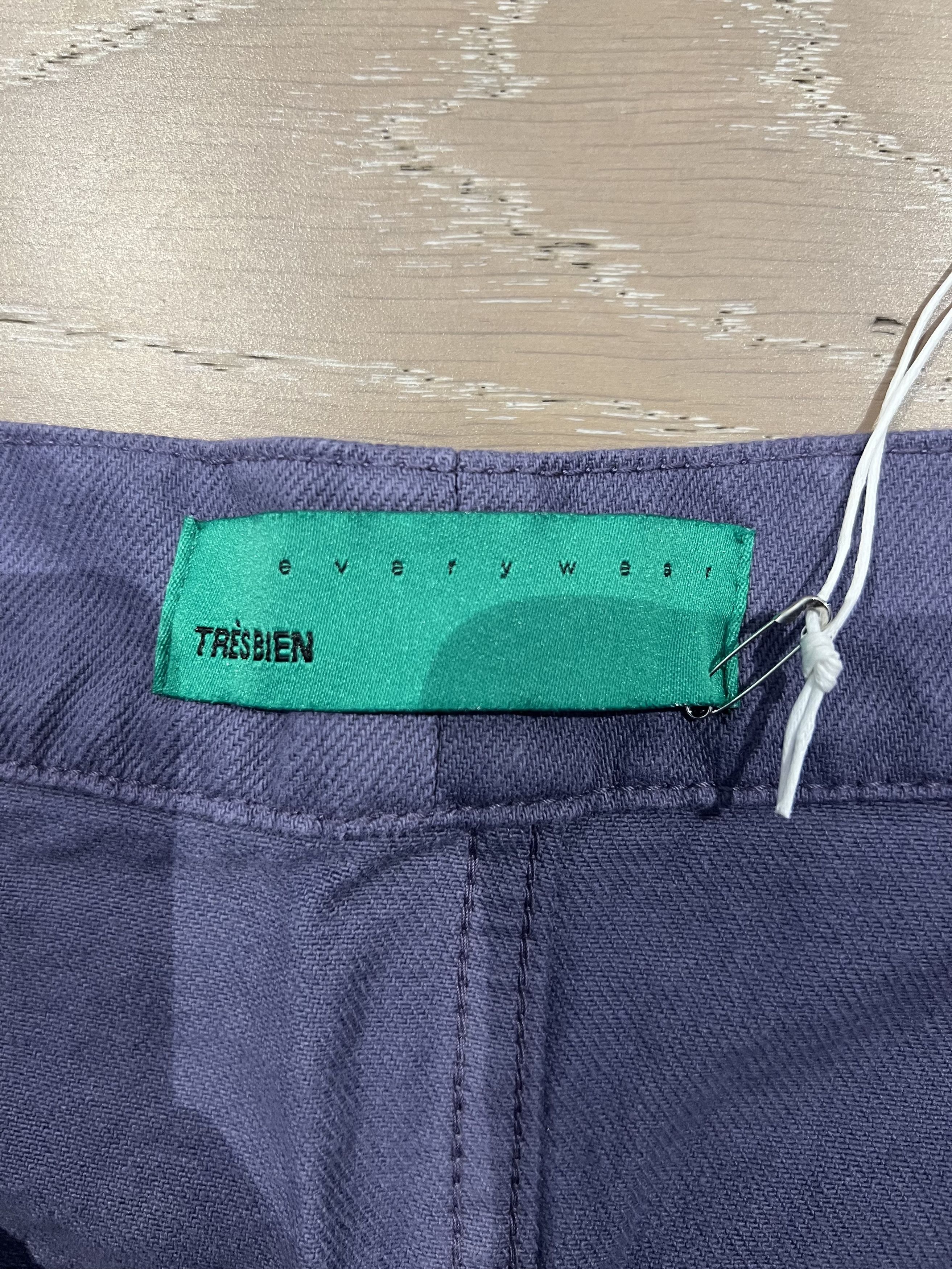 Tres Bien 💚 Très Bien Everywear Twisted 5 Pocket Work Pant Purple NEW Size US 32 / EU 48 - 15 Thumbnail