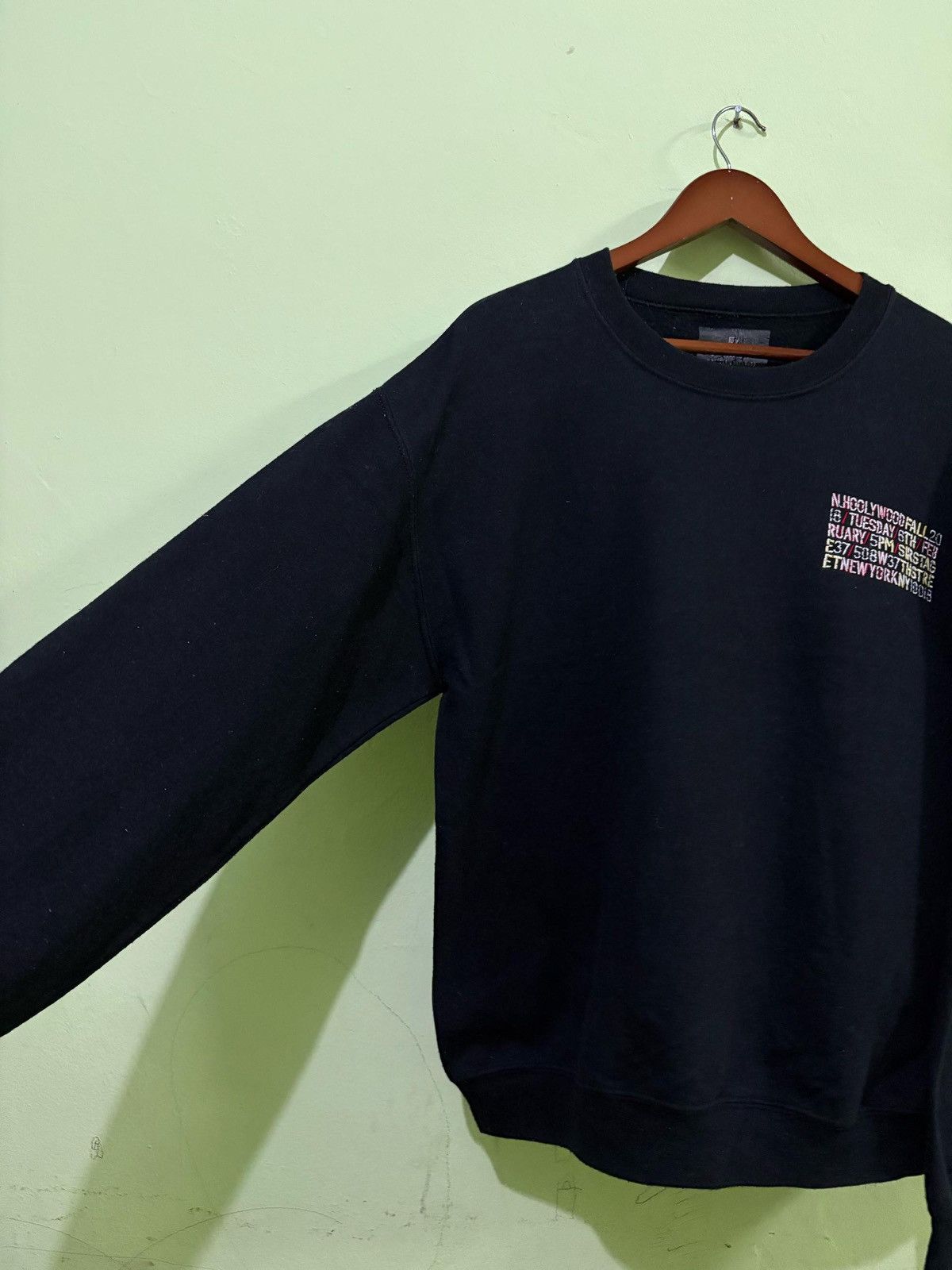 Japanese Brand × N.Hoolywood N.Hollywood Fall 2018 Swestshirt Newyork Staff Design Size US M / EU 48-50 / 2 - 2 Thumbnail