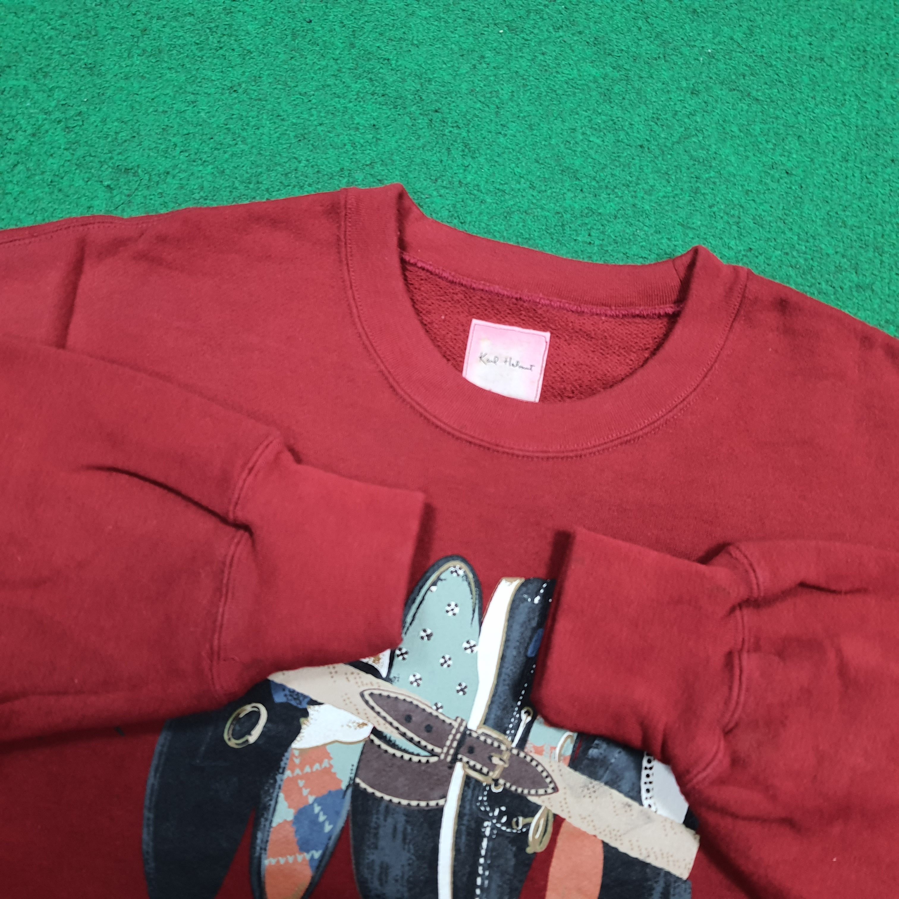Karl Helmut Vintage Karl Helmut Designer Graphic Sweatshirt C295N3 Size US M / EU 48-50 / 2 - 5 Thumbnail
