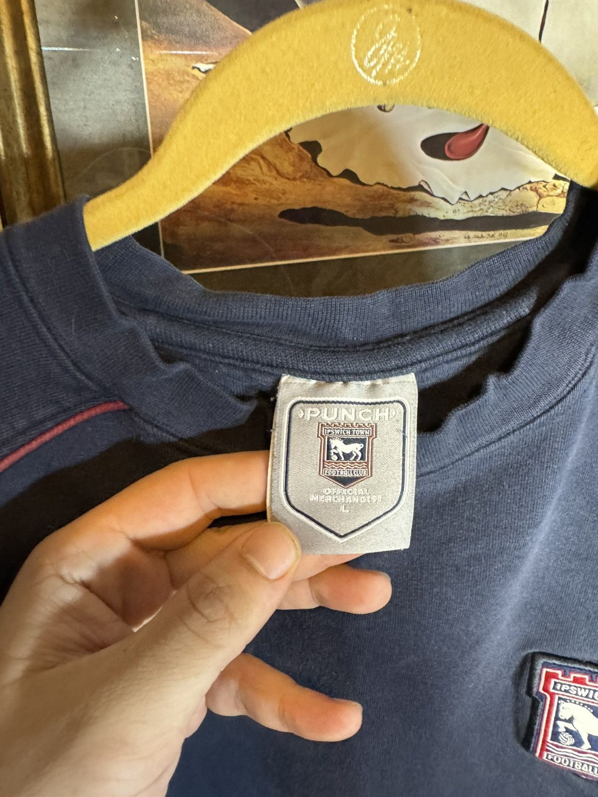Vintage Vintage Punch Ipswich Town Football Club Sweatshirt Size US L / EU 52-54 / 3 - 5 Thumbnail