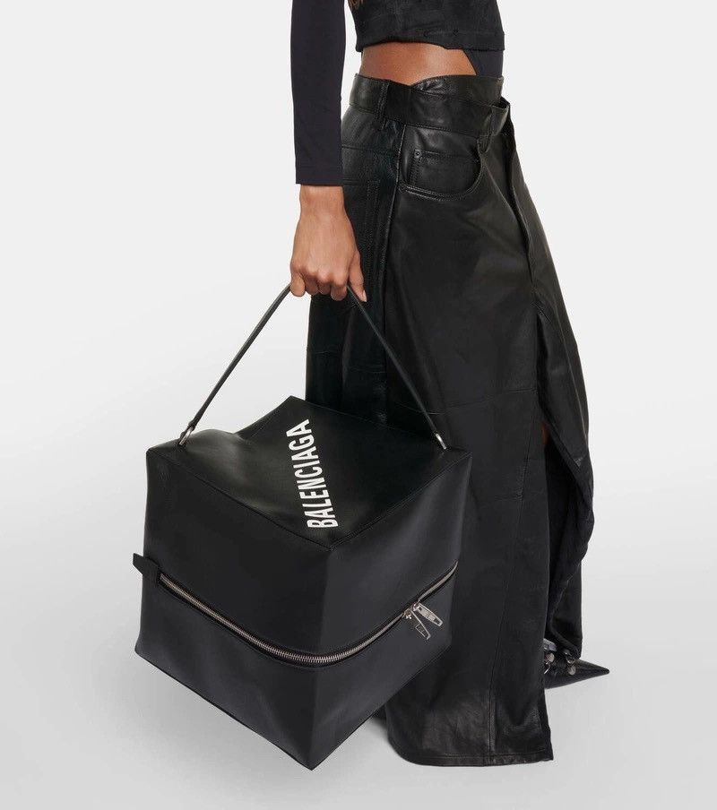 Balenciaga $3150 Balenciaga Giant 4X4 Large Leather Box Bag, 748194 Size ONE SIZE - 19 Thumbnail