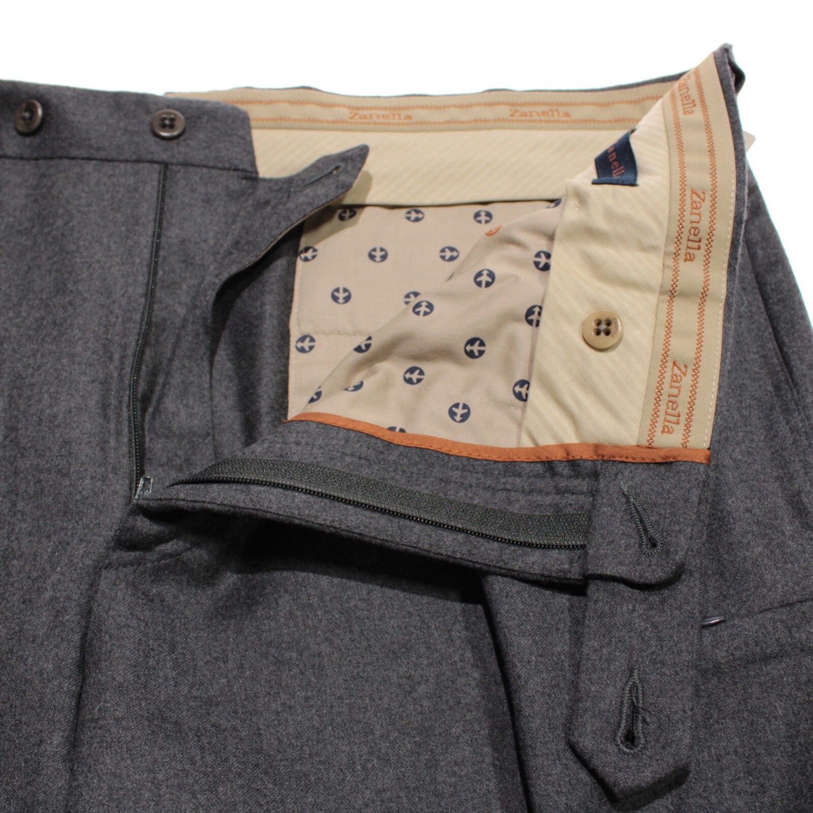 Zanella Zanella New with tags Dress Pants Size 40 US In Gray Size US 40 / EU 56 - 3 Thumbnail