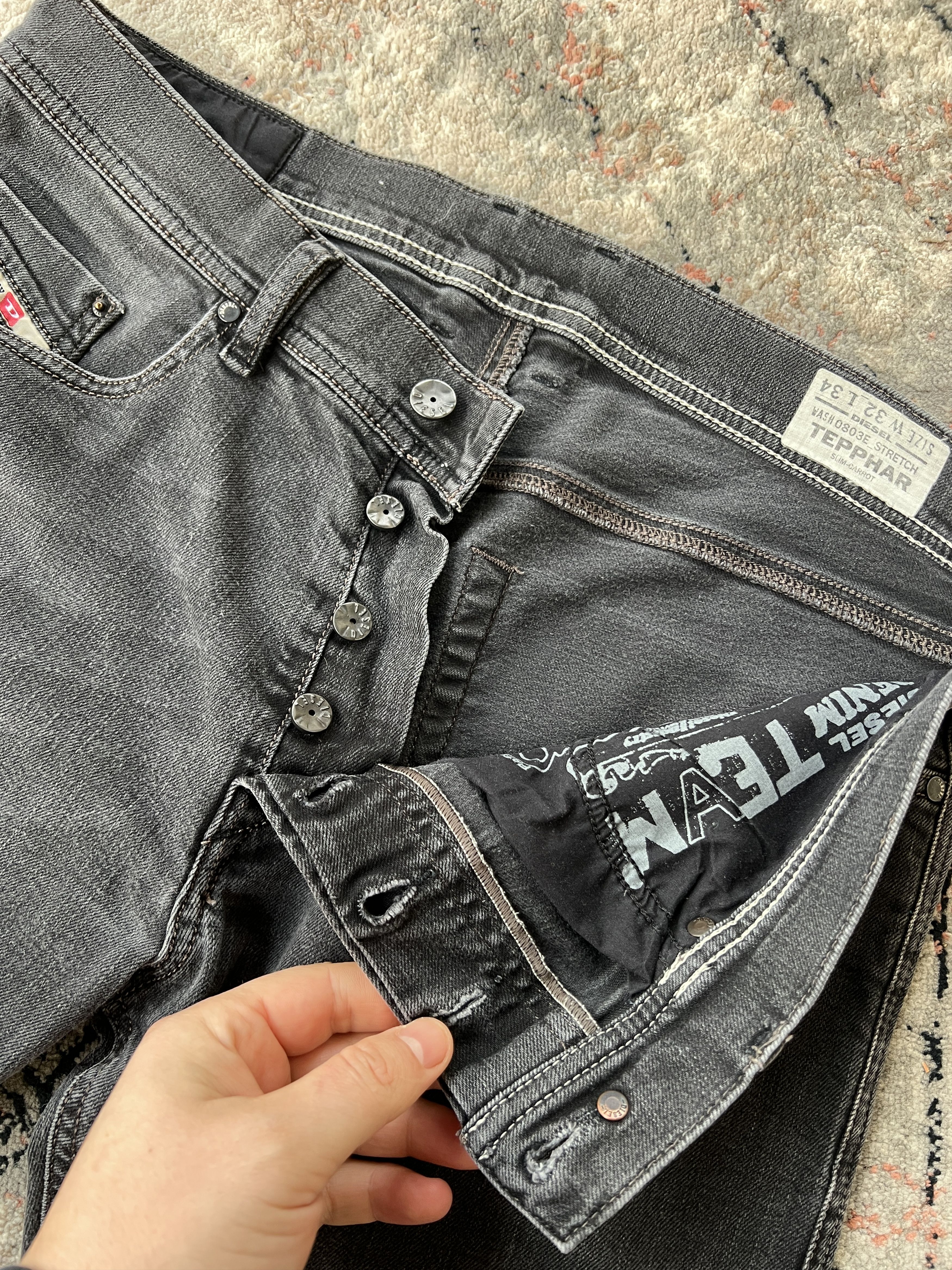 Diesel DISESEL TEPPHAR Slim Stretch Pants Size US 32 / EU 48 - 12 Thumbnail