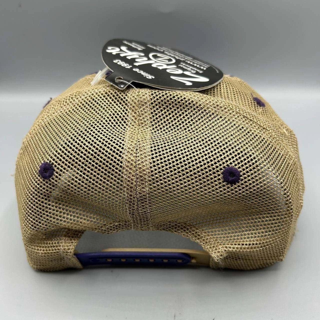 Zephyr Vintage LSU Tigers Trucker Hat Men NCAA NCAA Snap Back Size ONE SIZE - 3 Thumbnail
