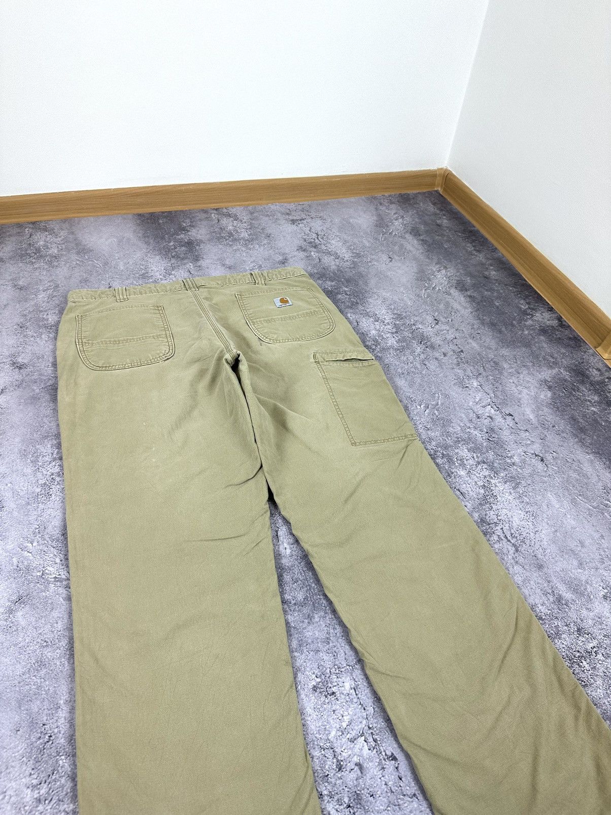 Carhartt Vintage Carhartt Lined Cargo Carpenter USA Baggy Work Pants Size US 38 / EU 54 - 5 Thumbnail