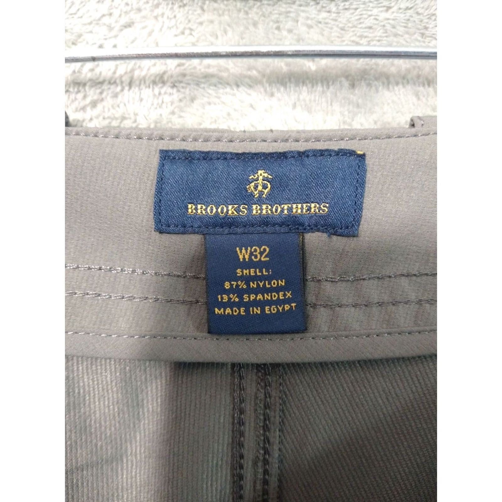 Brooks Brothers Brooks Brothers Shorts Mens 32 Gray Chino Golf Performance Flat Front Mid Rise Casual Size US 32 / EU 48 - 7 Thumbnail