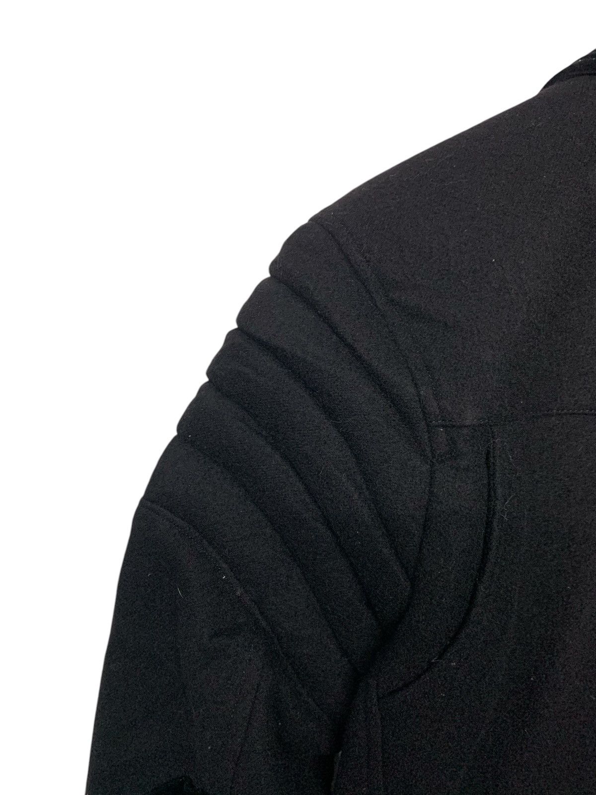 Japanese Brand × PHENOMENON Aw 2011 Phenomenon Thunder Double Collar Wool Jacket Size US M / EU 48-50 / 2 - 11 Thumbnail