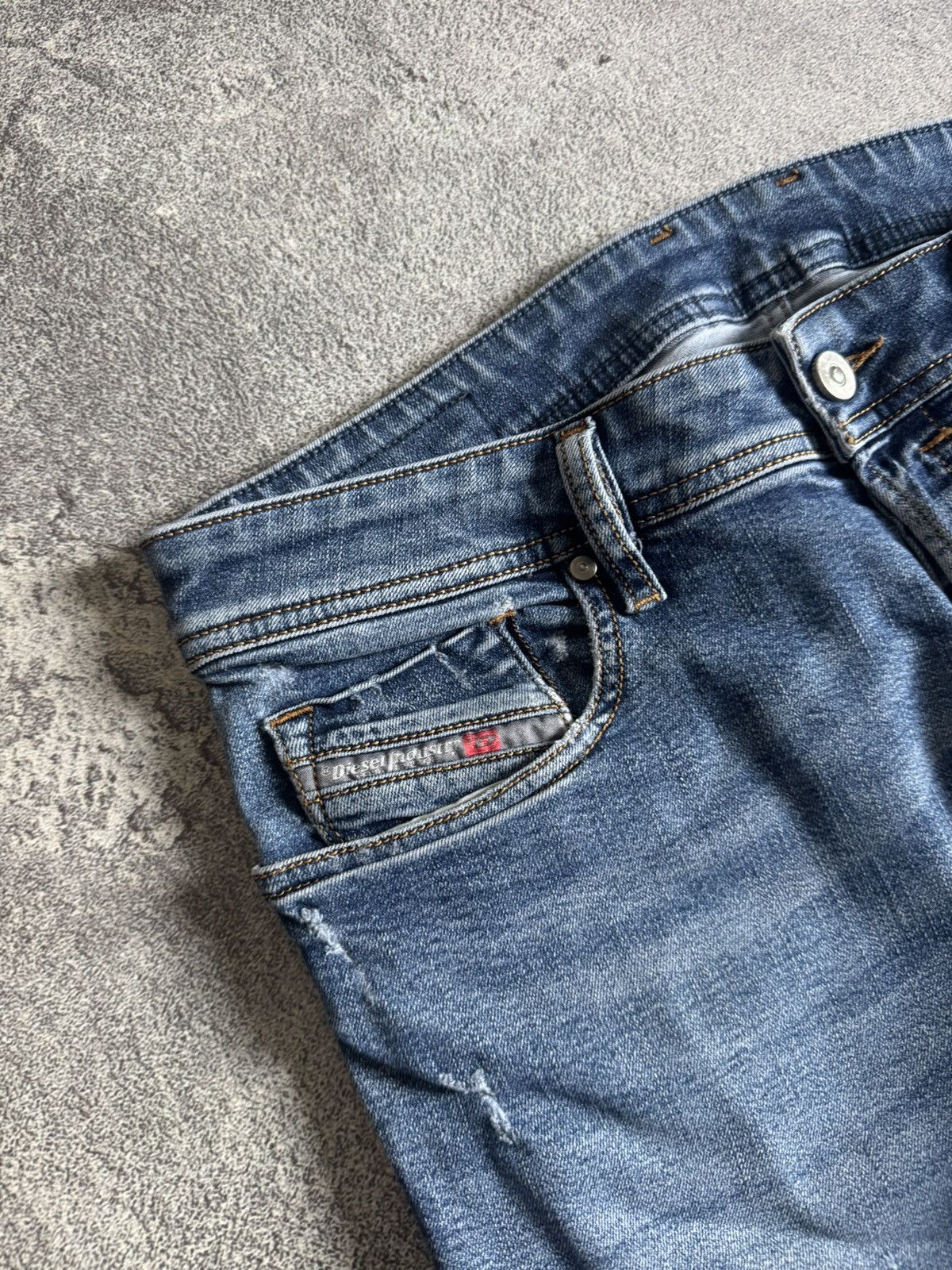 Diesel Diesel 33/30 sleenker slim skiny denim pants jeans trousers Size US 33 - 10 Thumbnail