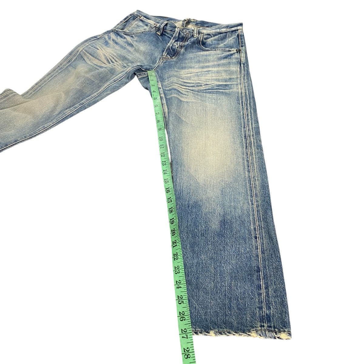 Hysteric Glamour Hysteric Glamour Selvedge Jeans XS Size Blue Colour Size US 28 / EU 44 - 17 Thumbnail