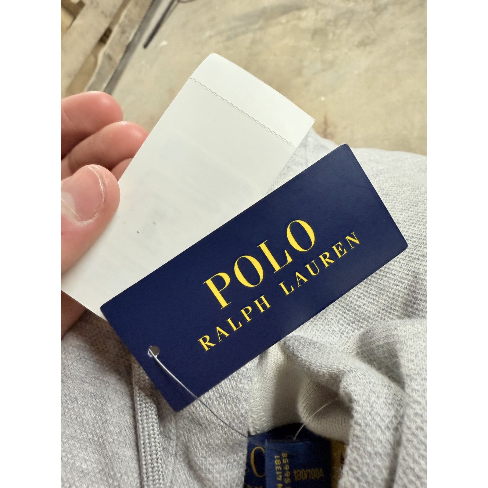 Polo Ralph Lauren Polo Thermal Zip Up Grey New Large With Tags Size US L / EU 52-54 / 3 - 3 Thumbnail