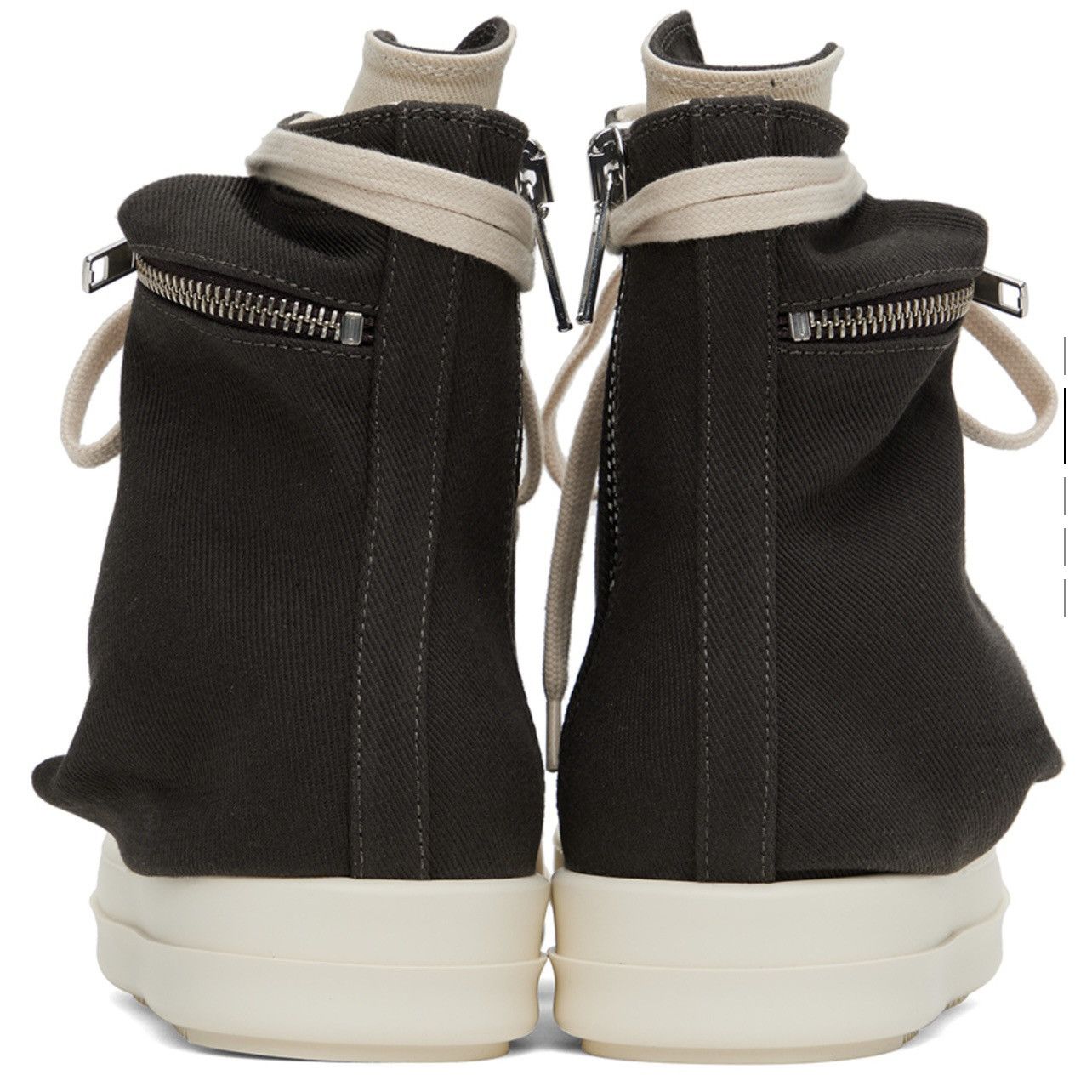 Rick Owens DARK DUSK RICK OWENS HIGH TOP CARGO RAMONE SNEAKERS Size US 9 / EU 42 - 4 Thumbnail