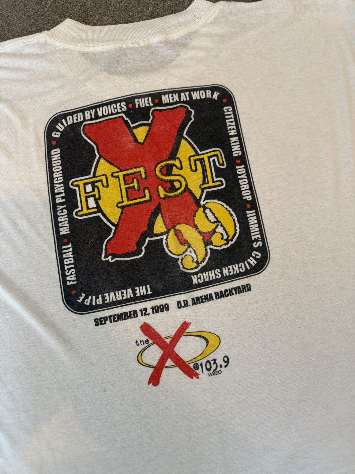 Band Tees Vintage X-Fest 99 Rock Festival T Shirt Size US XL / EU 56 / 4 - 6 Thumbnail