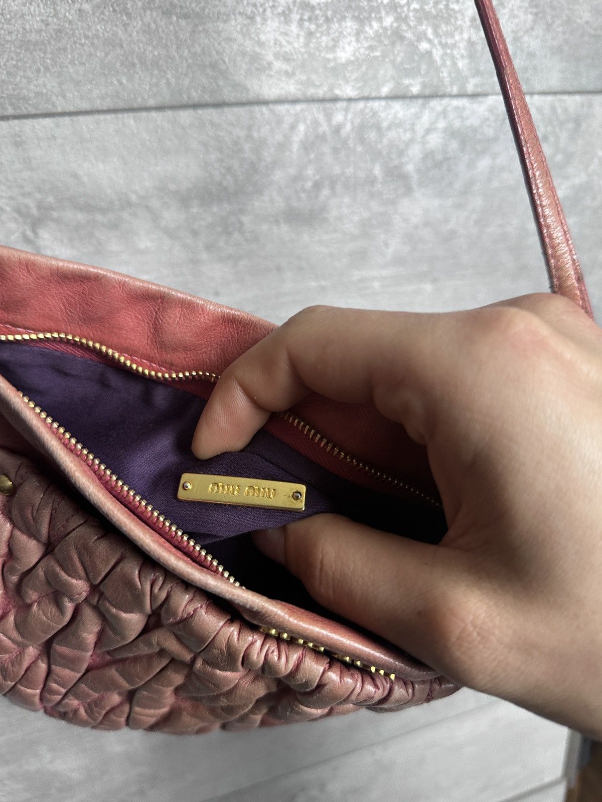Miu Miu Miu Miu Leather Bag Size ONE SIZE - 16 Thumbnail