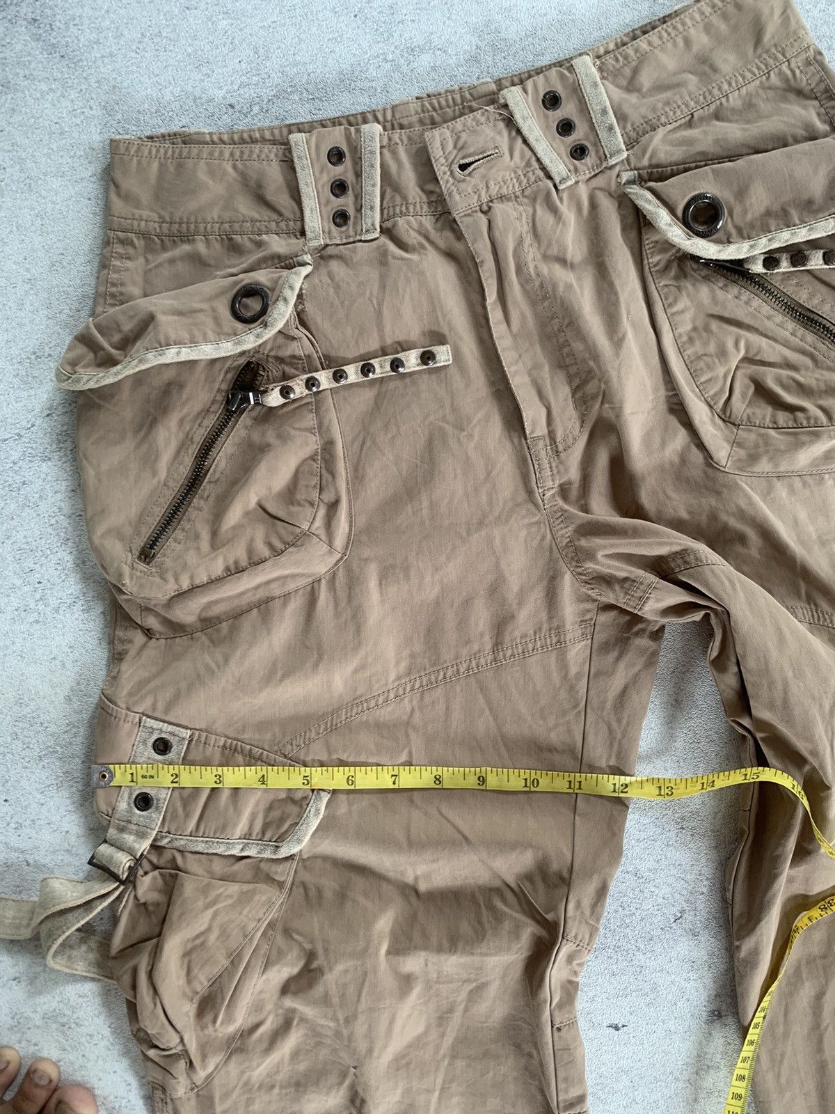 Bondage cargo pants
