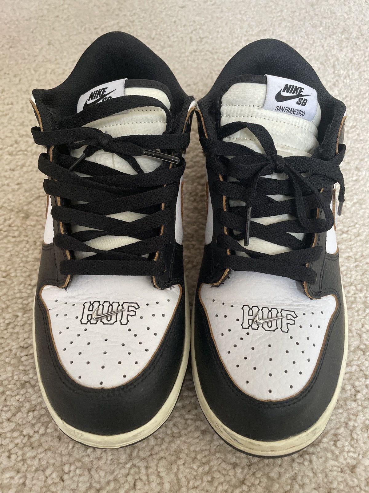 Nike Nike SB Dunk Low HUF San Fransisco Size US 8 / EU 41 - 4 Thumbnail