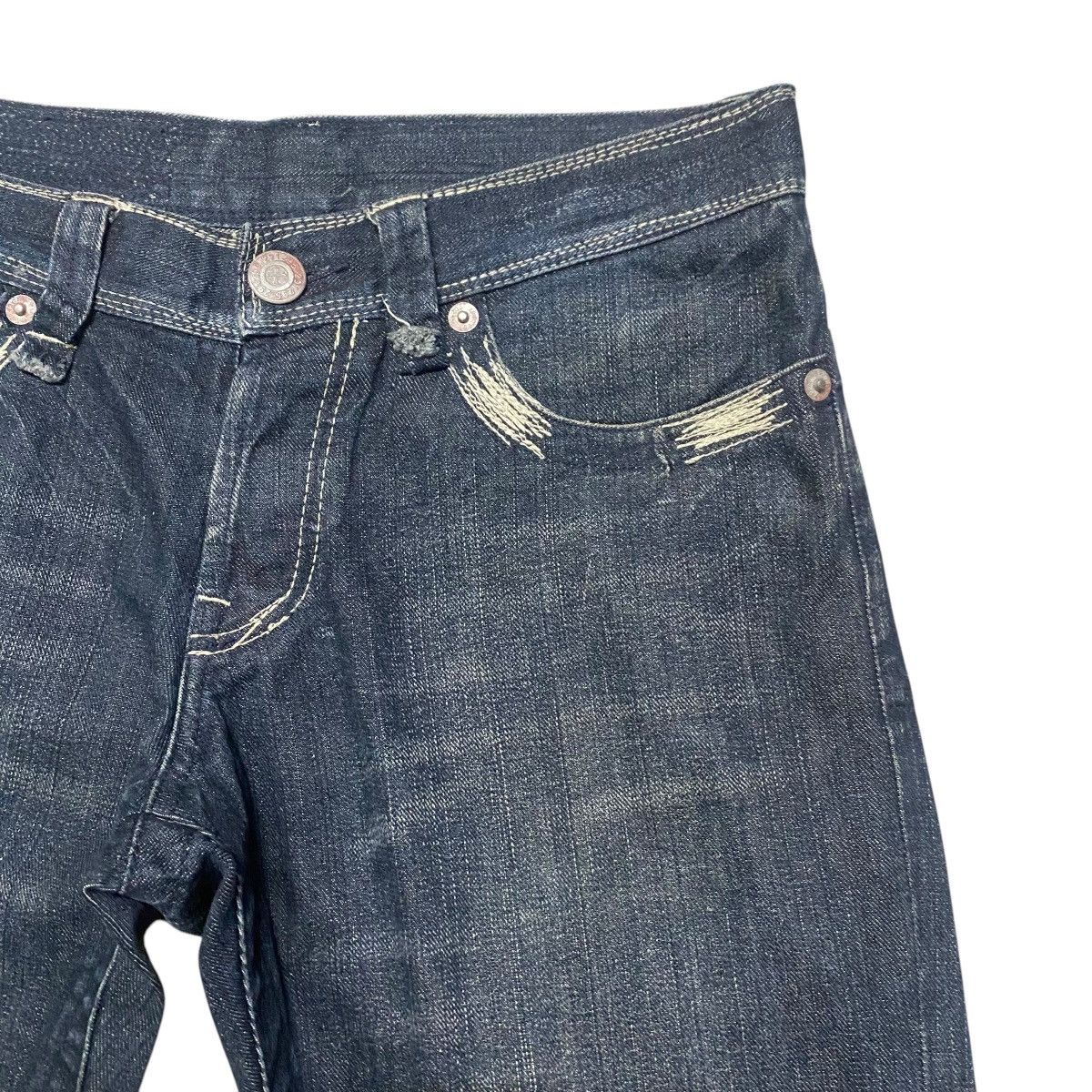 291295=Homme 291295 Homme Denim Low Flare Jeans Size US 30 / EU 46 - 5 Thumbnail