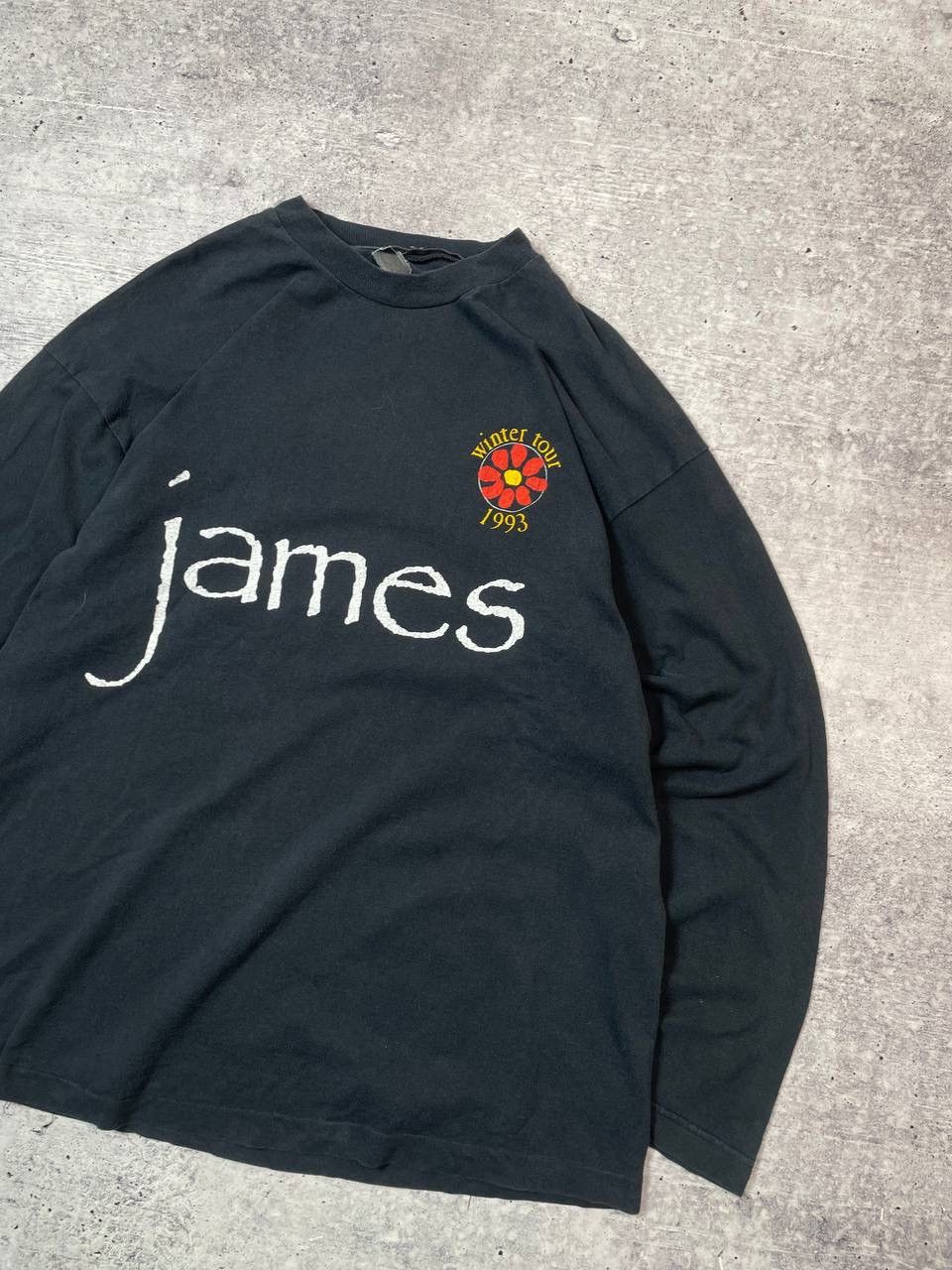 Band Tees Vintage 1993 James Laid Tour Long Sleeve Band T-Shirt Y2K Size US XL / EU 56 / 4 - 3 Thumbnail