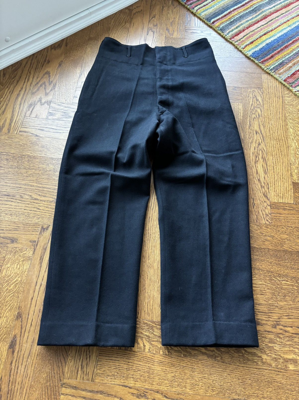 Vintage 1950s Wool Suit WW2 Korean War Canadian Battledress Set Size 36R - 9 Thumbnail