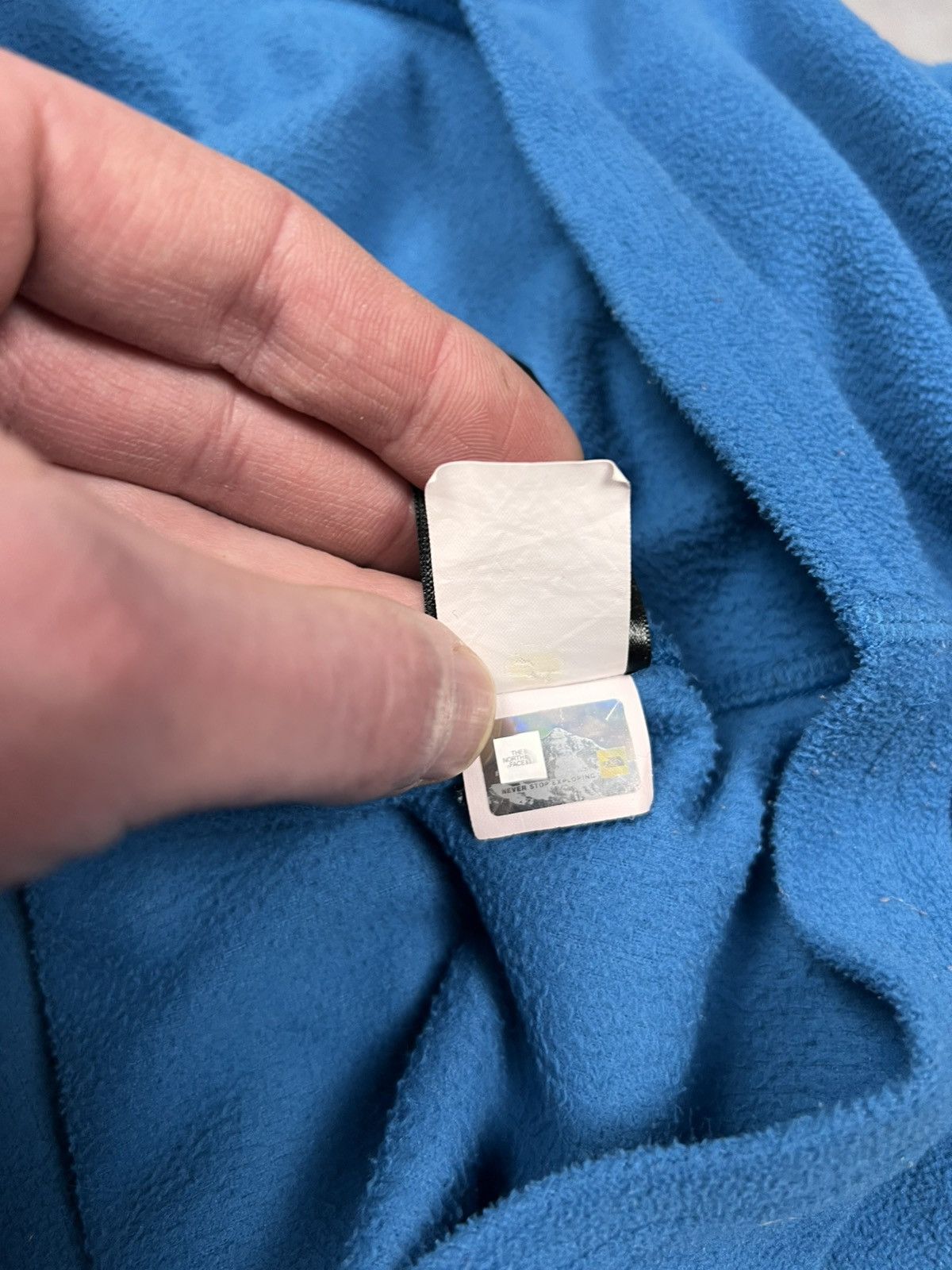 The North Face The North Face 1/4 Zip Fleece Pullover L Blue 100 Glacier Size US L / EU 52-54 / 3 - 8 Thumbnail