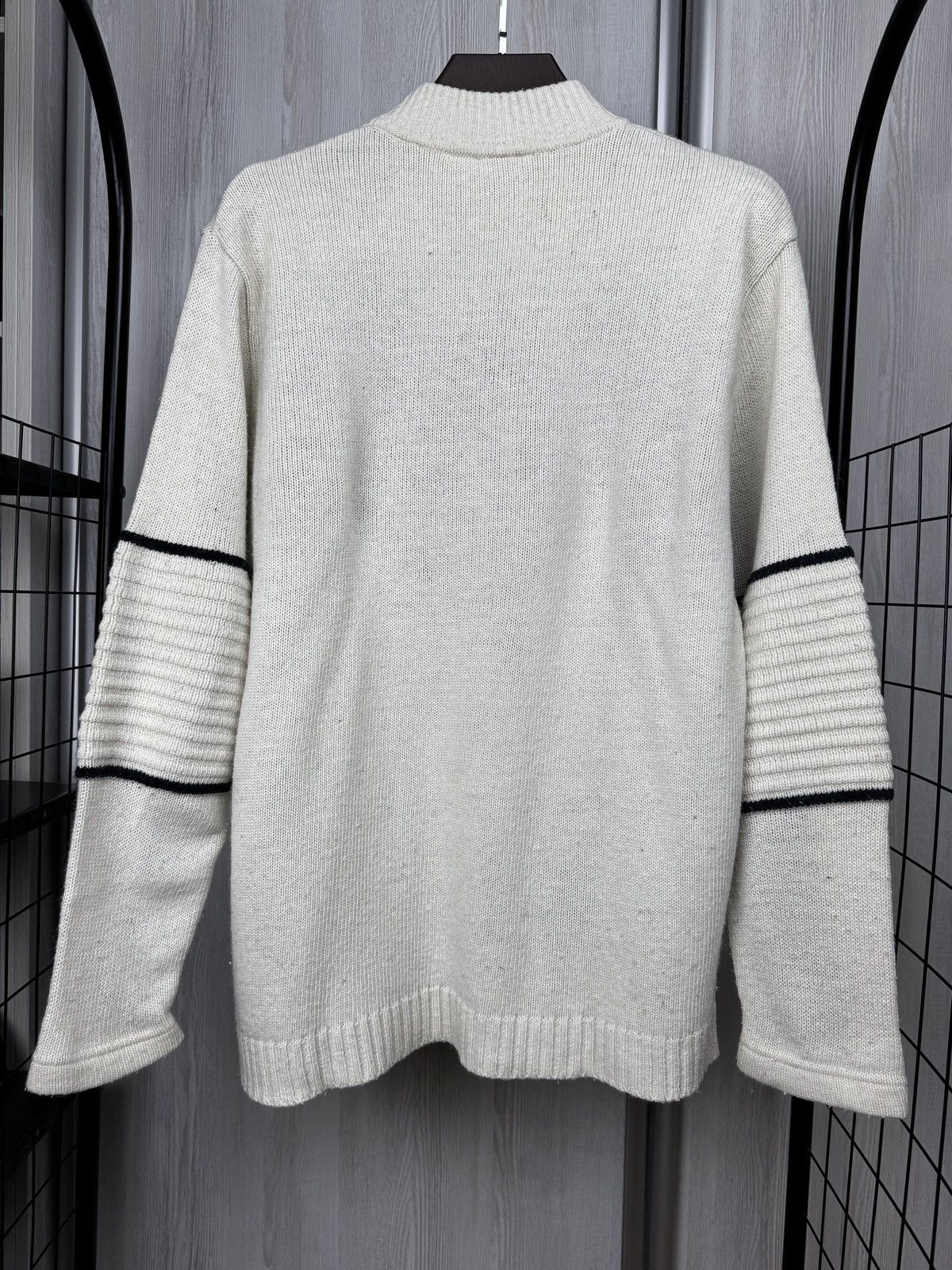 O'Neill O’neill vintage 90s grey beige striped sweater jumper Size US M / EU 48-50 / 2 - 8 Thumbnail
