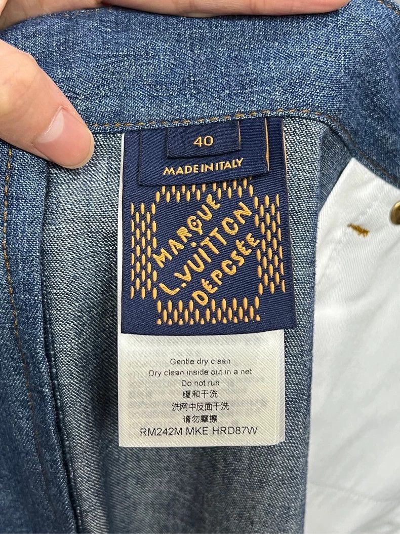 Louis Vuitton Louis Vuitton Denim Shorts with Rope Design -2505 Size US 40 / EU 56 - 7 Thumbnail