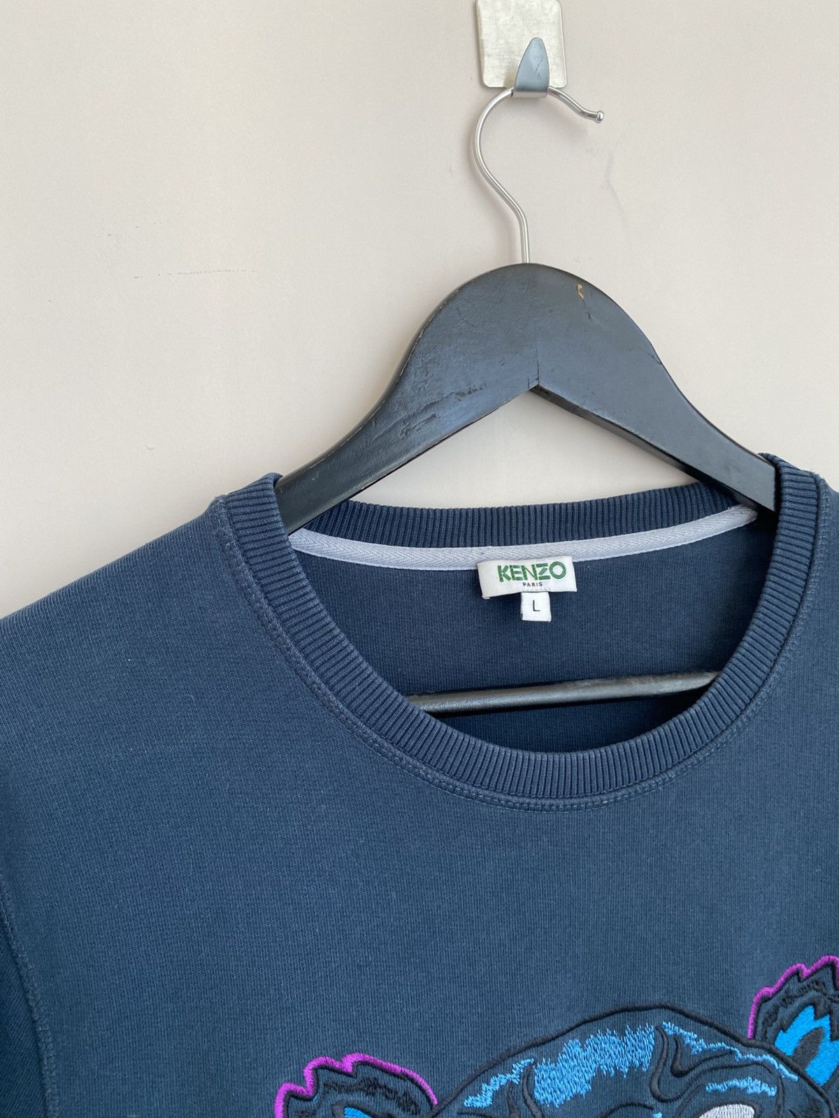 Kenzo Kenzo men's sweatshirt with tiger logo Size US M / EU 48-50 / 2 - 3 Thumbnail