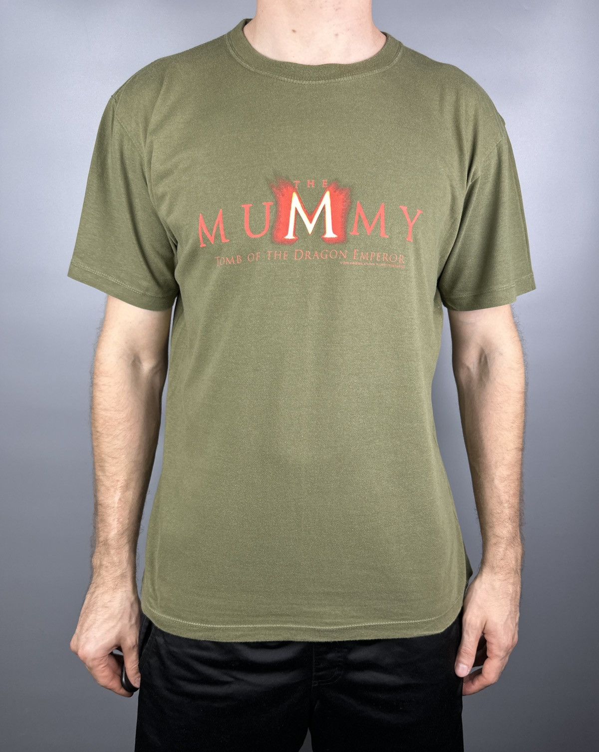 Vintage Vintage The Mummy Tomb Of The Emperor Movie Promo T Shirt Size US L / EU 52-54 / 3 - 4 Thumbnail