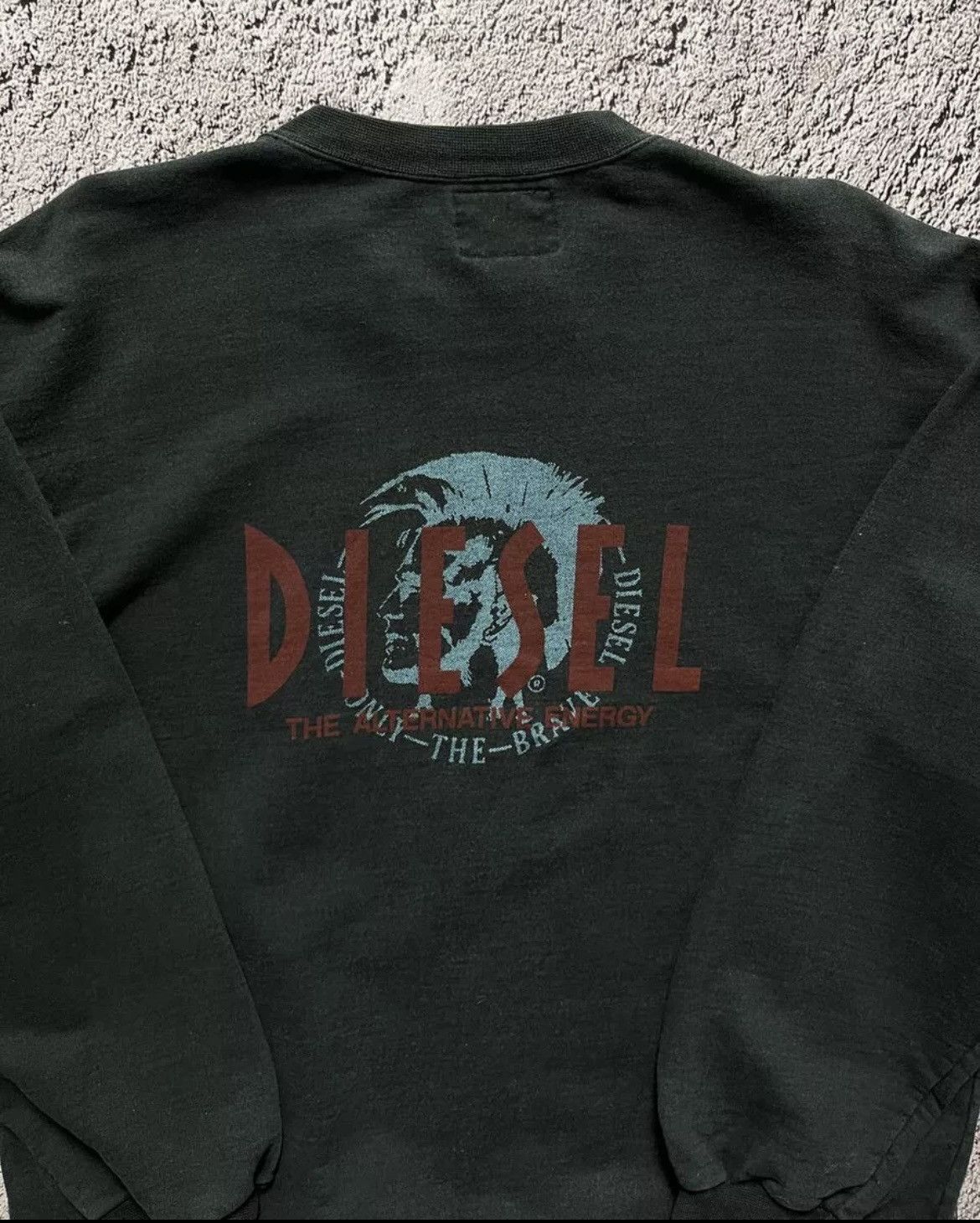 Diesel × Vintage Diesel 90s Vintage Sweatshirt Size L Size US L / EU 52-54 / 3 - 5 Thumbnail