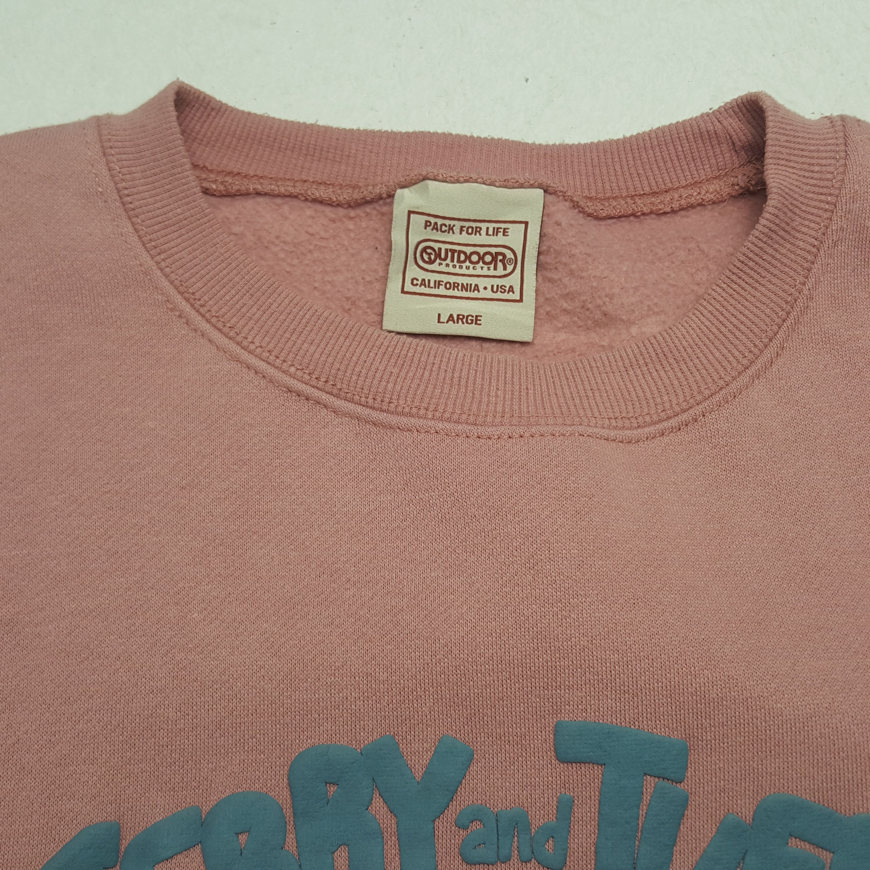 Cartoon Network × Vintage Vintage OUTDOOR Tom & Jerry Cartoon Character Sweatshirt Size L / US 10 / IT 46 - 8 Thumbnail