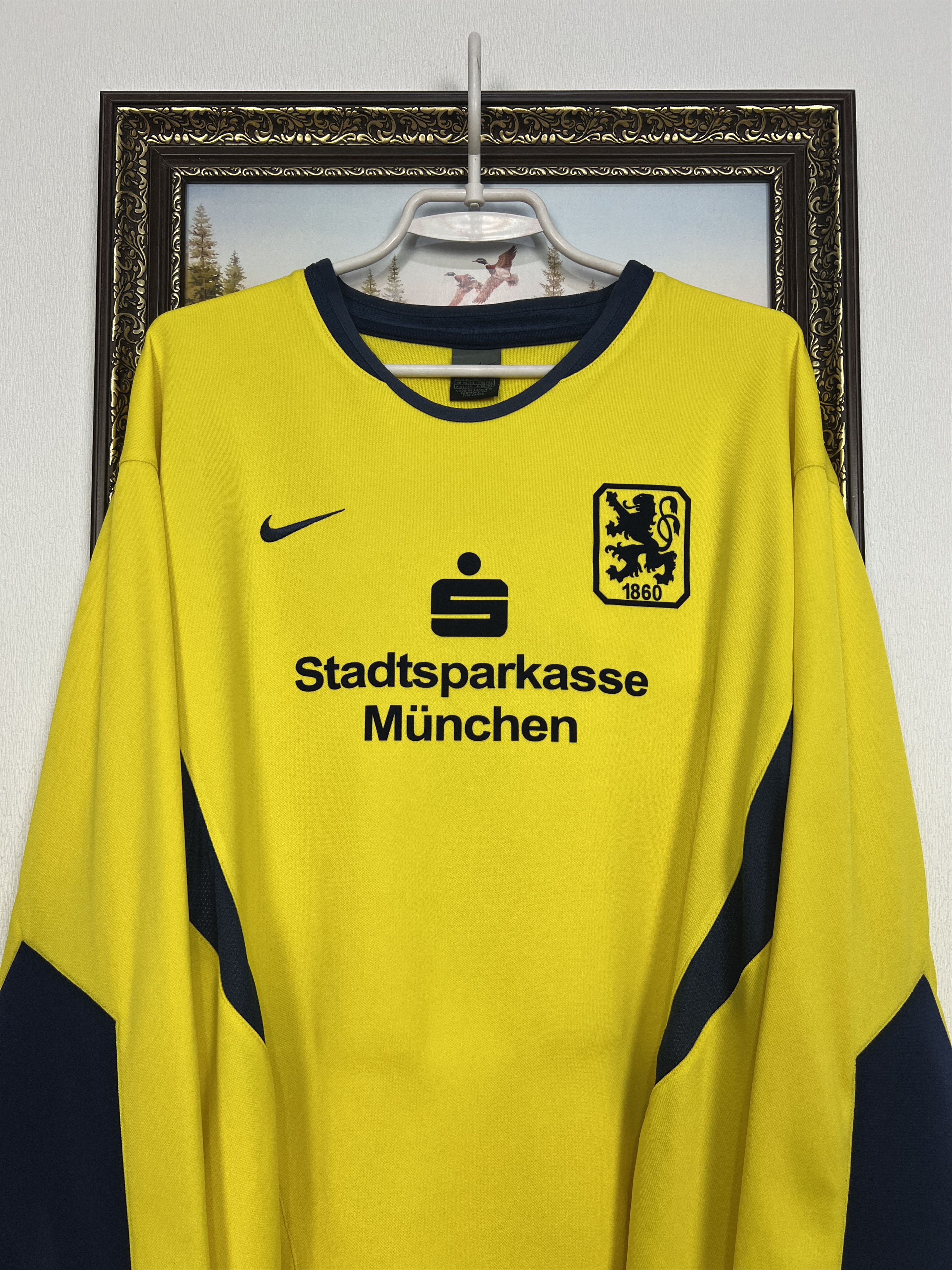 Nike 1860 Munich Goalkeeper football shirt Soccer Jersey Trikot Size US L / EU 52-54 / 3 - 2 Thumbnail