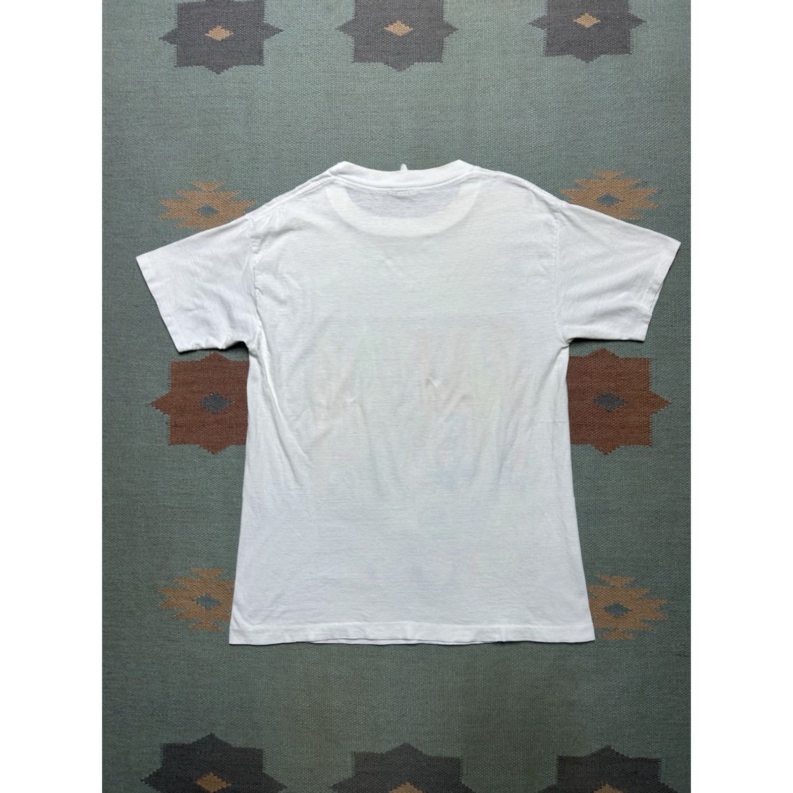 Vintage VINTAGE 80s graphic t shirt Pepsi chill out neon soda drink snack surf medium Mens T-Shirt White M & M Size US M / EU 48-50 / 2 - 6 Thumbnail