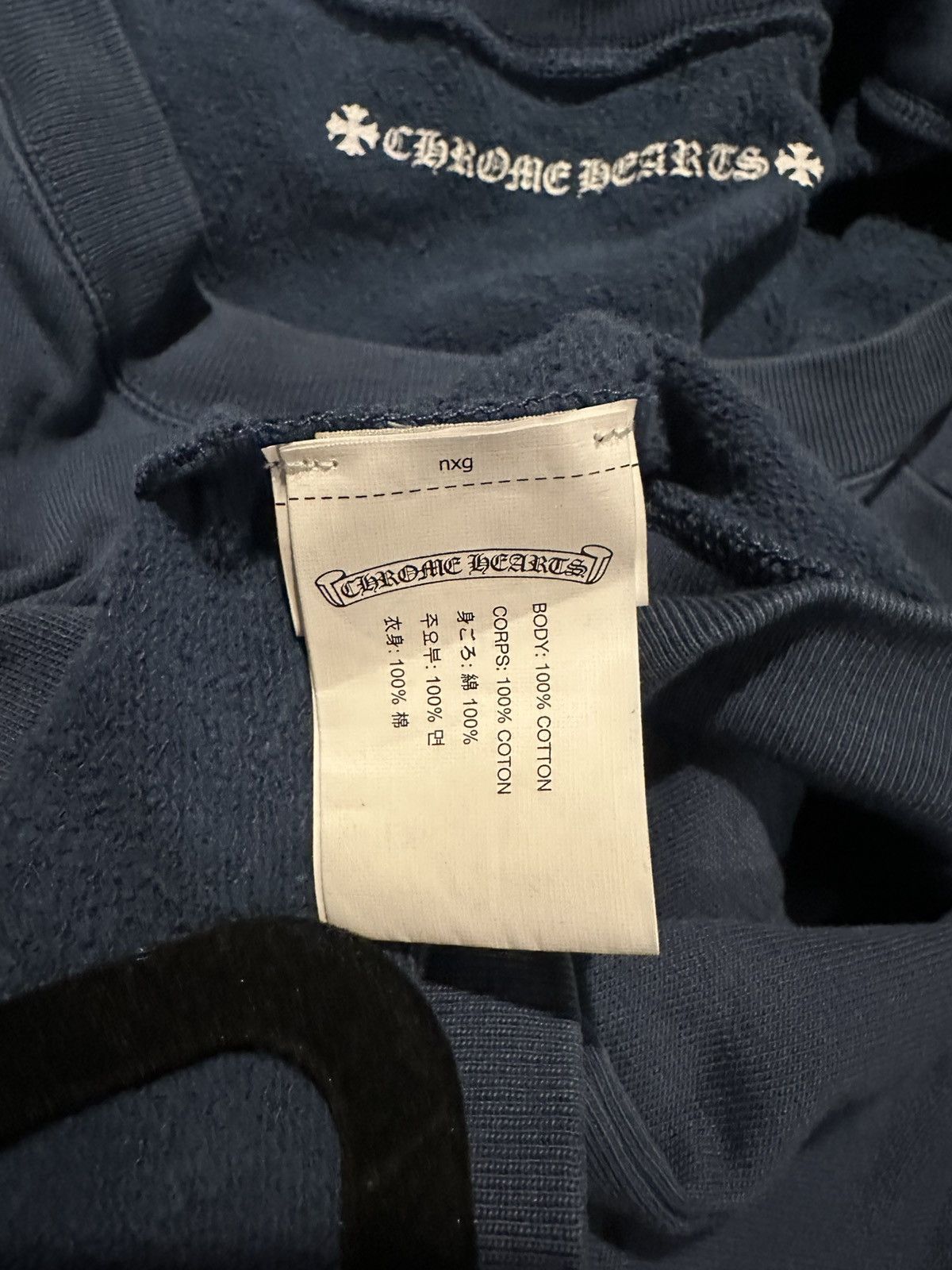 Chrome Hearts Chrome Hearts Patch Crewneck Size US L / EU 52-54 / 3 - 6 Thumbnail