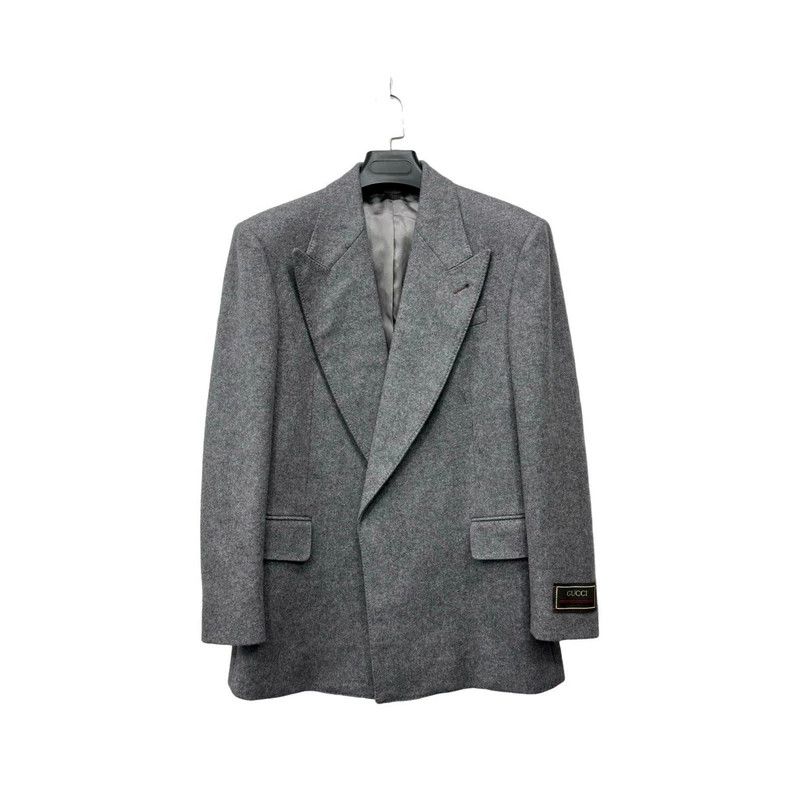 Gucci Gucci Wool cuff logo suit 2501-Nextarrow Size 46R - 1 Thumbnail