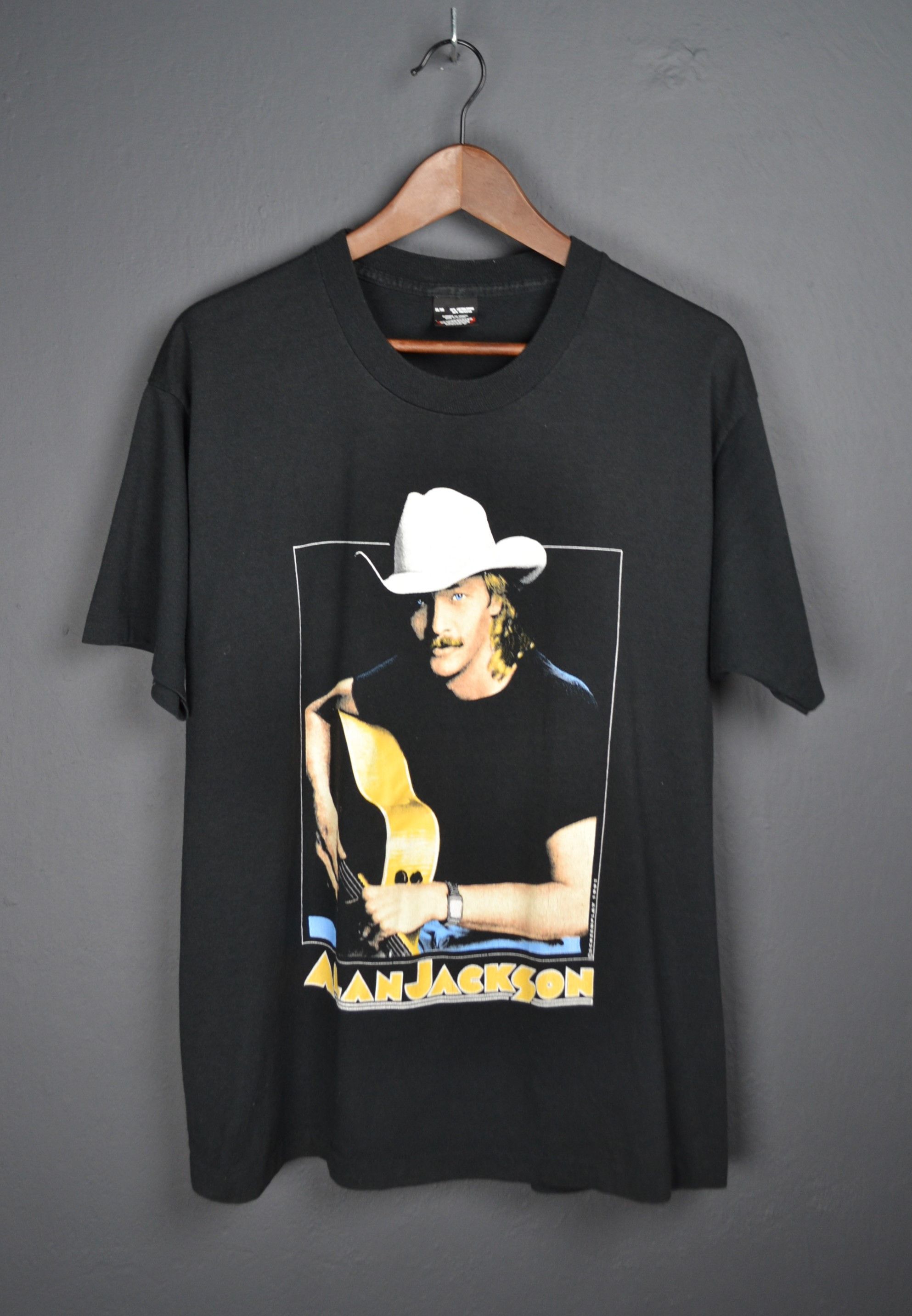 Band Tees Vintage Alan Jackson Tour 1991 Don't Rock the Jukebox XL Size US XL / EU 56 / 4 - 2 Thumbnail