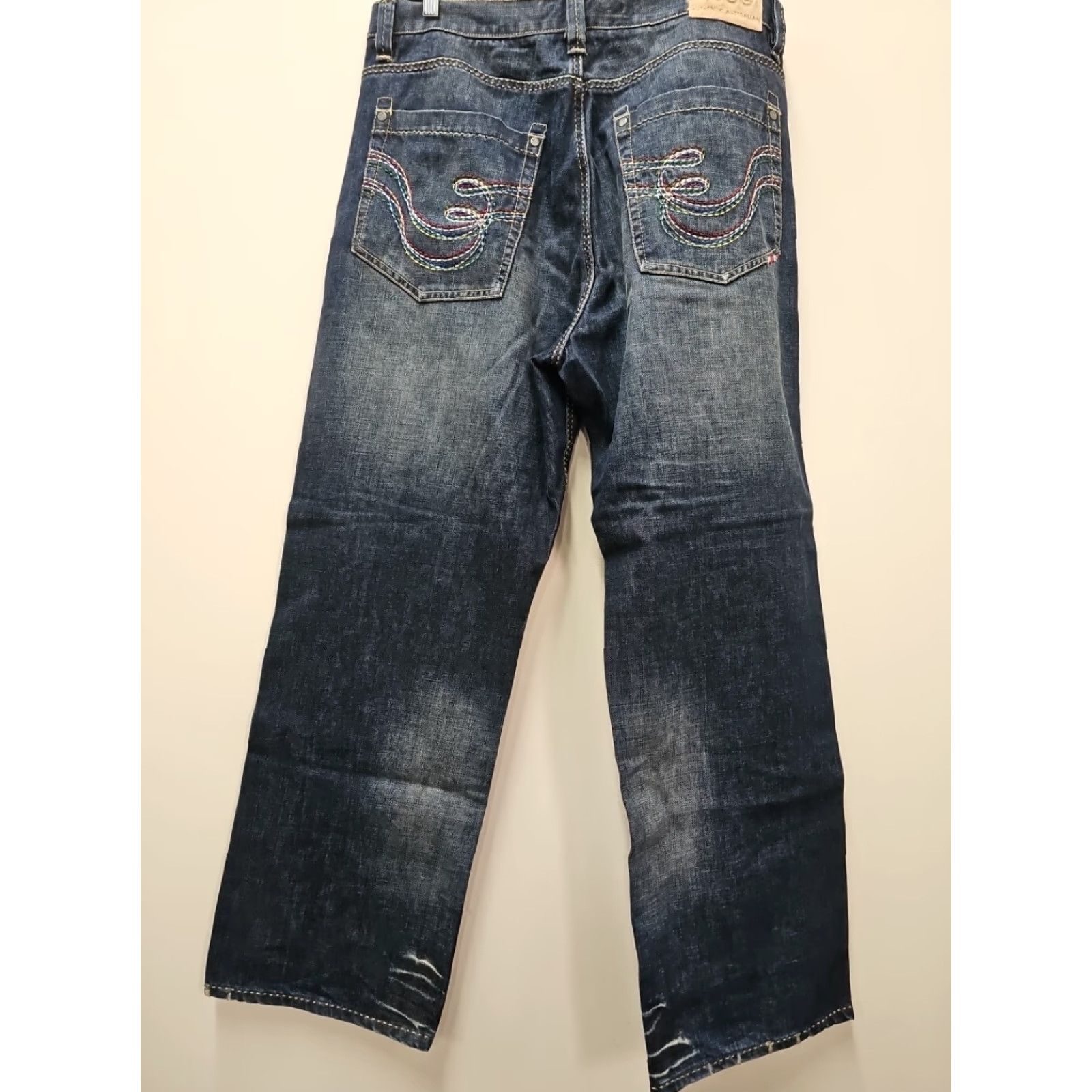 Coogi VINTAGE COOGI Men's Jeans BLUE Denim Relaxed Straight Leg Hip Hop Sz 40x34 Y2K Size US 40 / EU 56 - 7 Thumbnail
