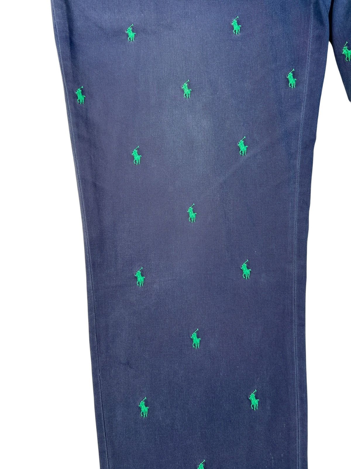 Polo Ralph Lauren Vintage 90s Polo Ralph Lauren Small Pony Faded Navy Trouser Size US 38 / EU 54 - 9 Thumbnail