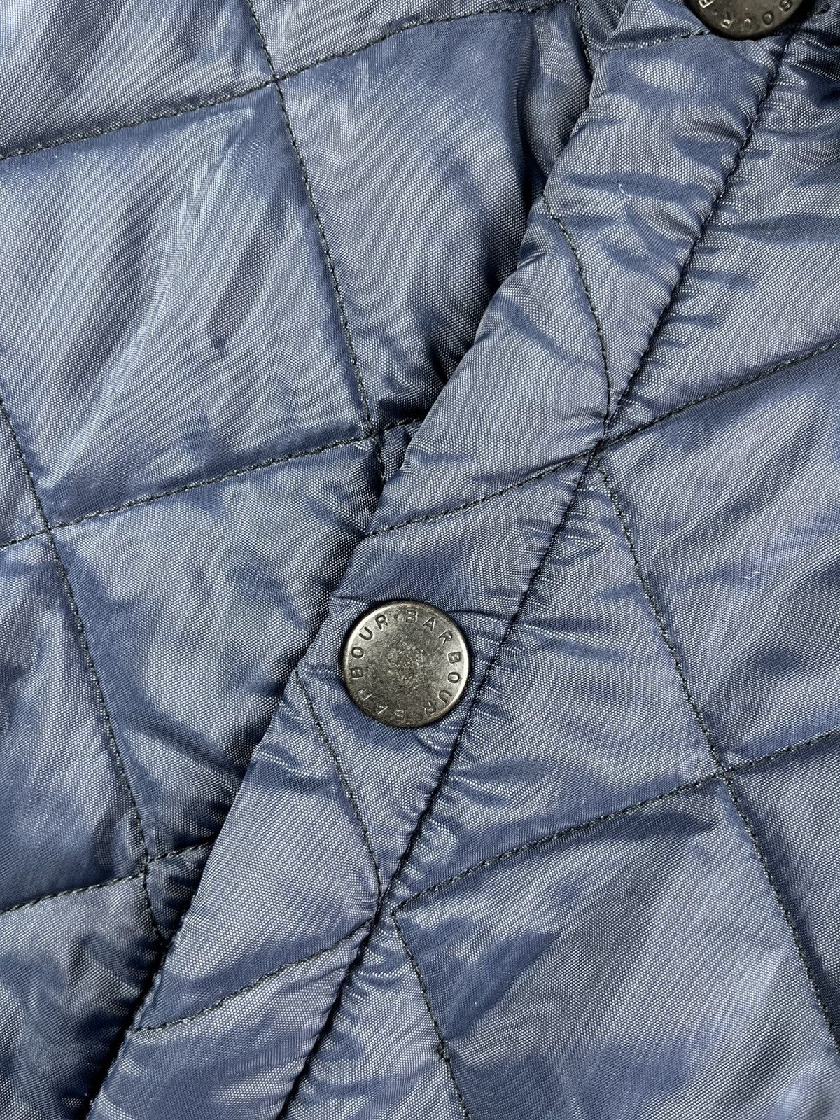 Barbour Vintage Barbour Liddesdale Quilted Men's Jacket Navy M Size US L / EU 52-54 / 3 - 6 Thumbnail