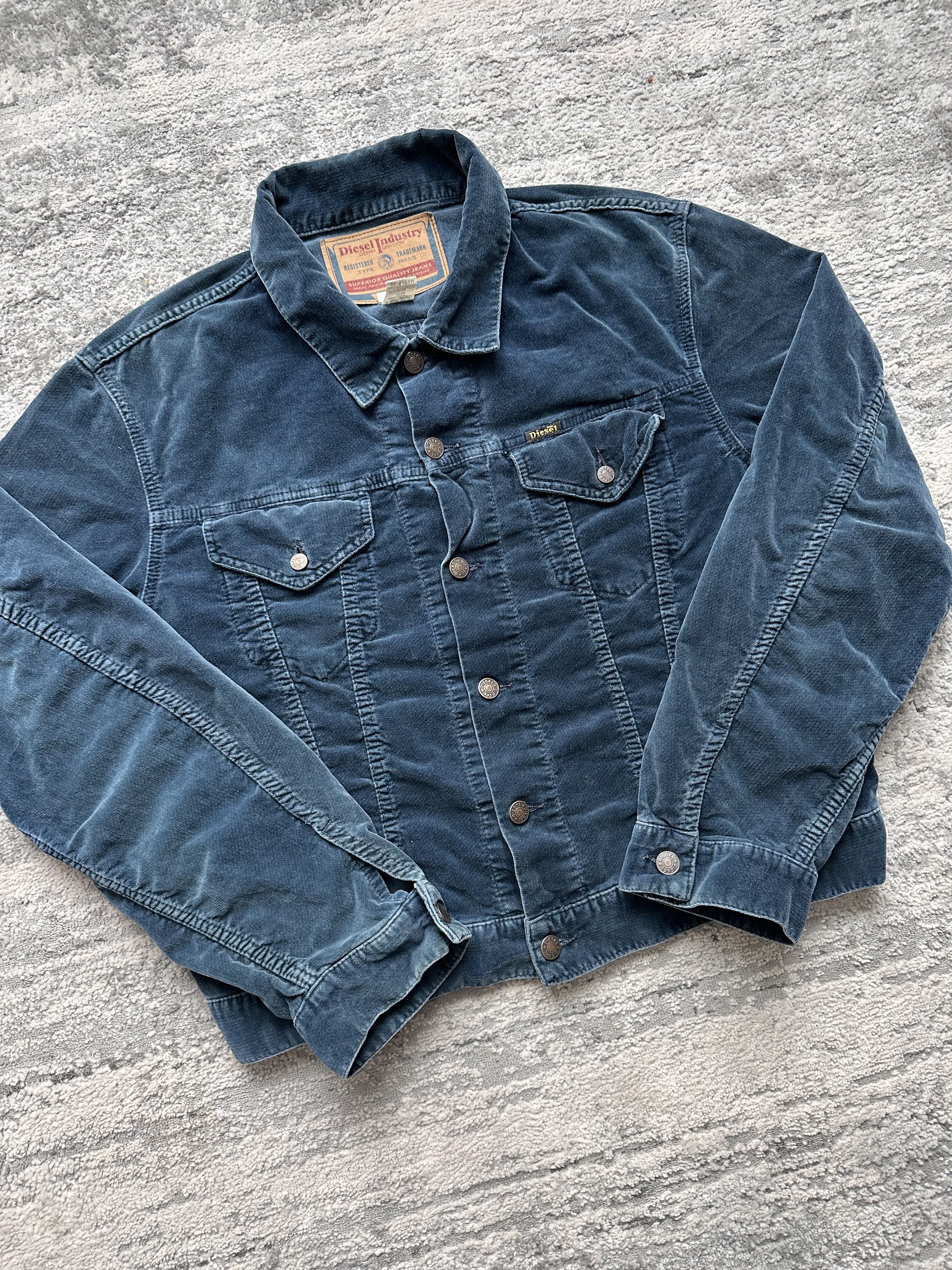 Diesel Diesel velour jacket Size US L / EU 52-54 / 3 - 2 Thumbnail