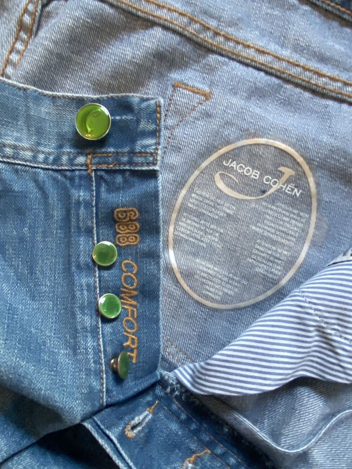 Jacob Cohen Jacob Cohen Handmade Italian Denim Jeans Pants Size US 40 / EU 56 - 10 Thumbnail