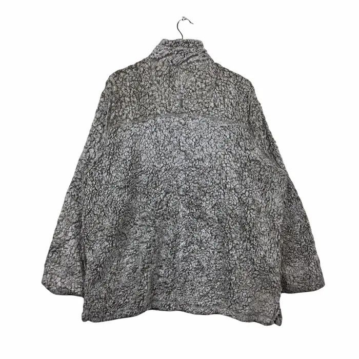 Vintage Vtg ALPINE SHERPA Heavy Fleece Jacket Sweater Windbreaker Size XXL / US 16-18 / IT 52-54 - 3 Thumbnail