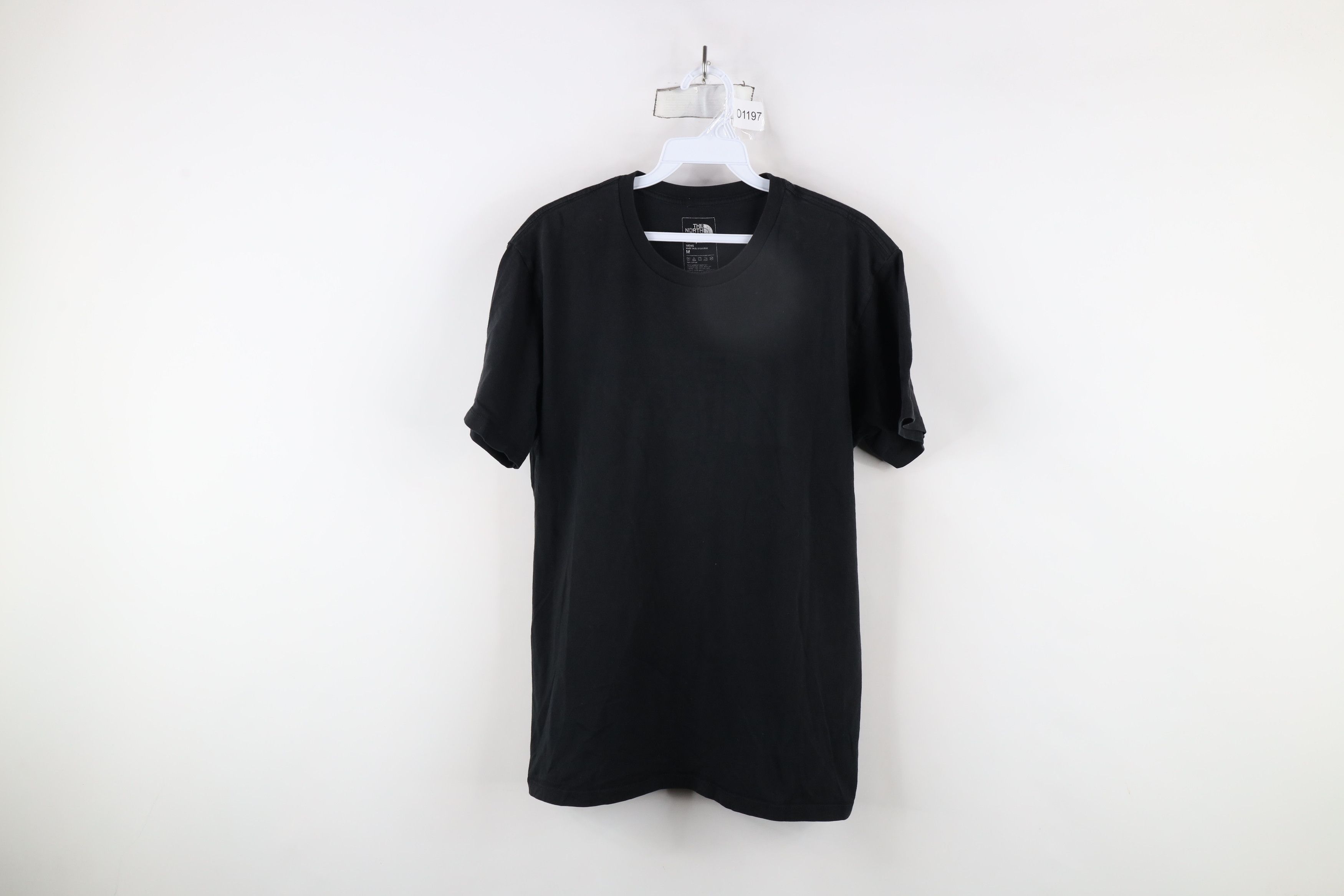 The North Face × Vintage Vintage Y2K The North Face Spell Out Triple Black T-Shirt Size US M / EU 48-50 / 2 - 1 Thumbnail