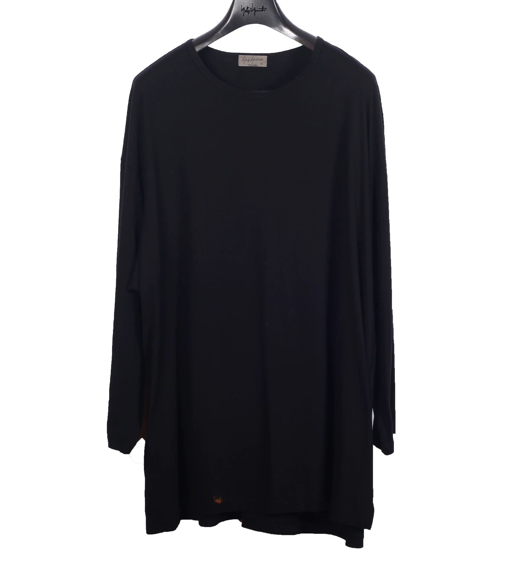 Yohji Yamamoto Yohji Yamamoto P.H. LS T-Shirt Back Discharge Slogan 3 Size US L / EU 52-54 / 3 - 2 Thumbnail