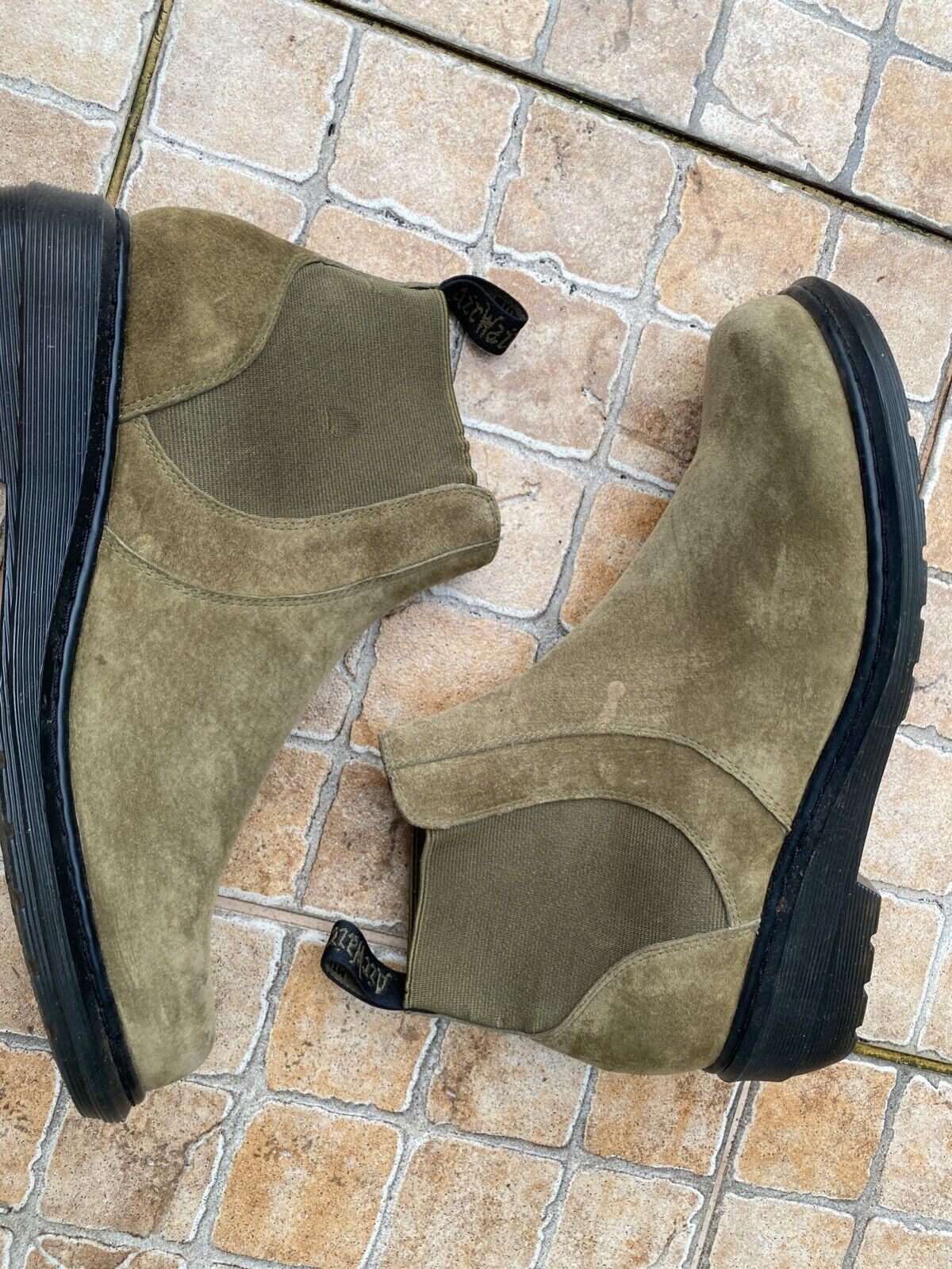 Dr. Martens Dr Martens Pamela Women's Nubuck Ankle Boots Size US 10 / IT 40 - 6 Thumbnail