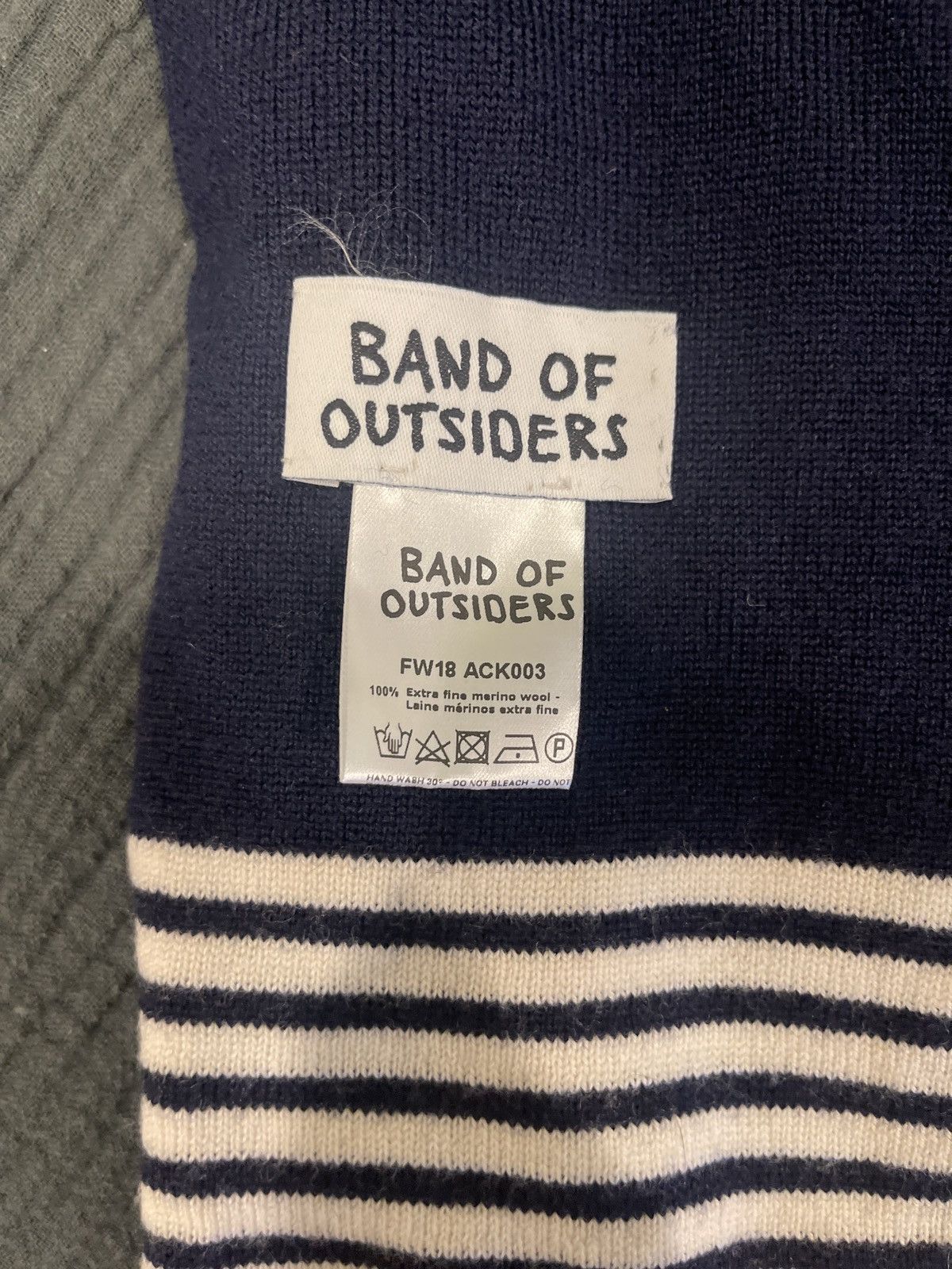 Band Of Outsiders Band of Outsiders scard merino wool Size ONE SIZE - 4 Thumbnail