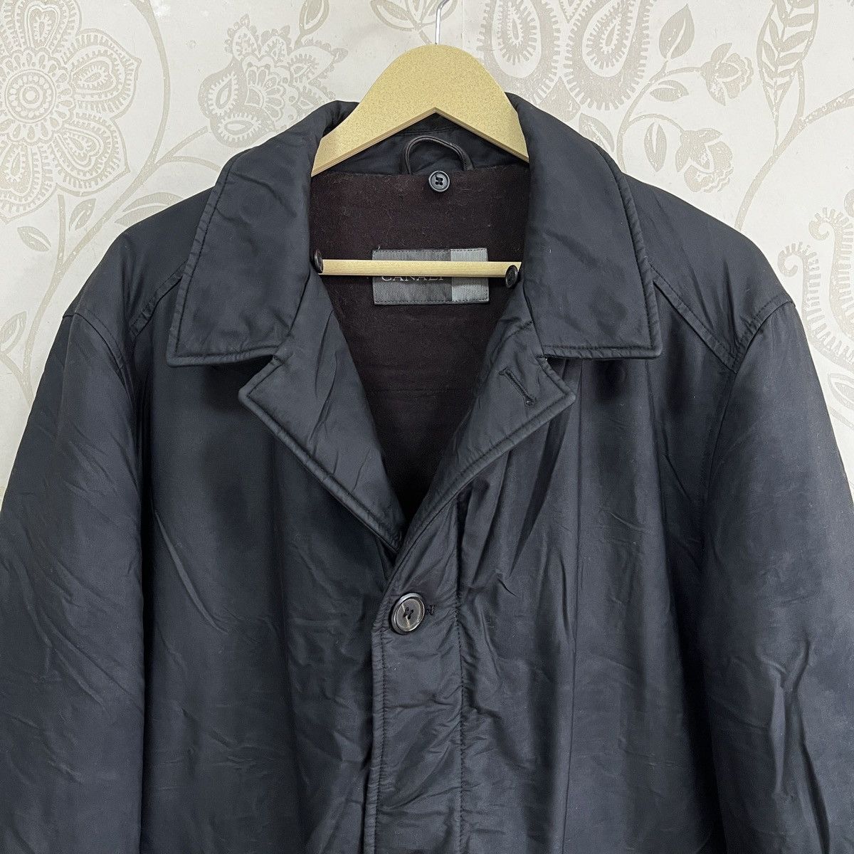Canali Canali Double Layer Wax Jacket Made In Italy Size US L / EU 52-54 / 3 - 19 Thumbnail