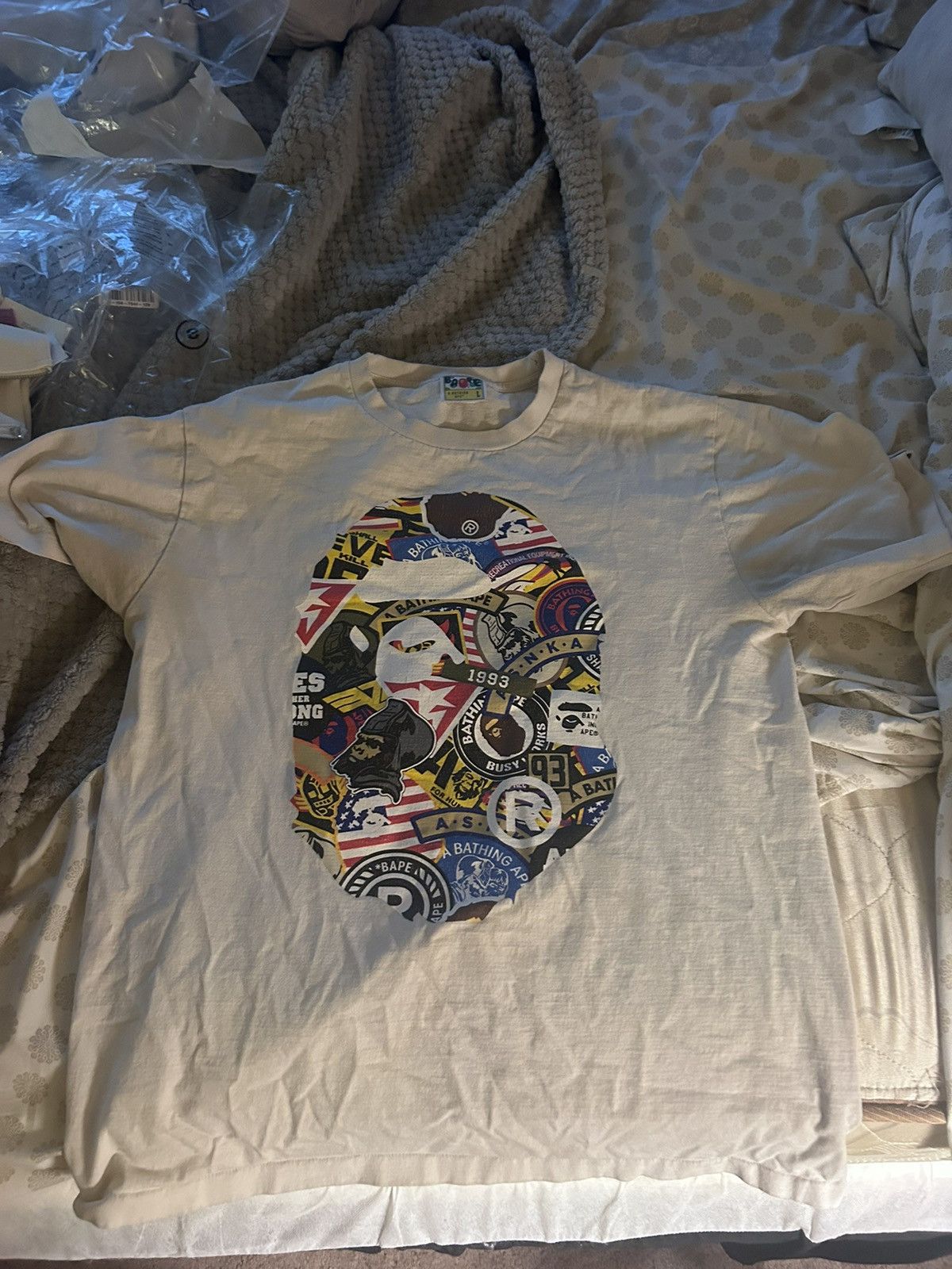Bape Bape T-shirt Size US L / EU 52-54 / 3 - 2 Thumbnail
