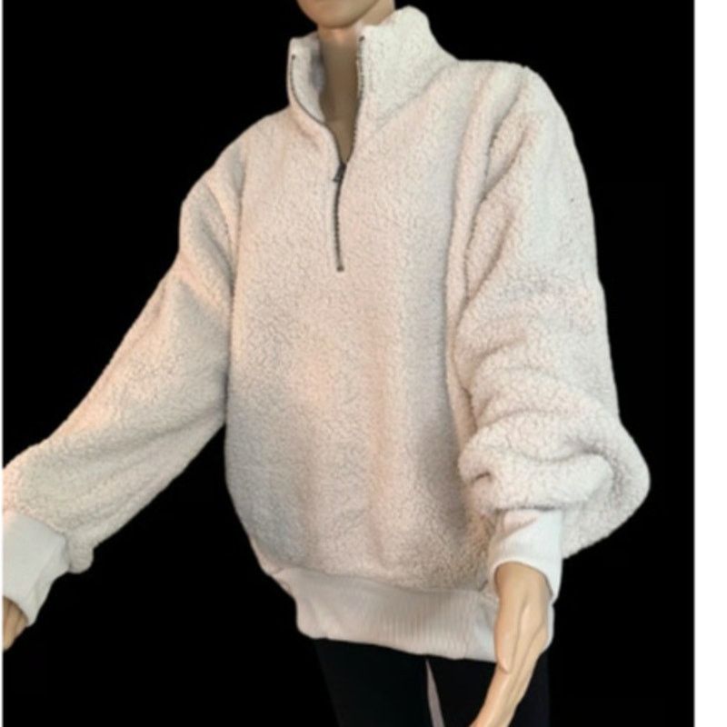 American Eagle Outfitters American Eagle Outfitters Women's Small Fleece Pullover Size S / US 4 / IT 40 - 3 Thumbnail