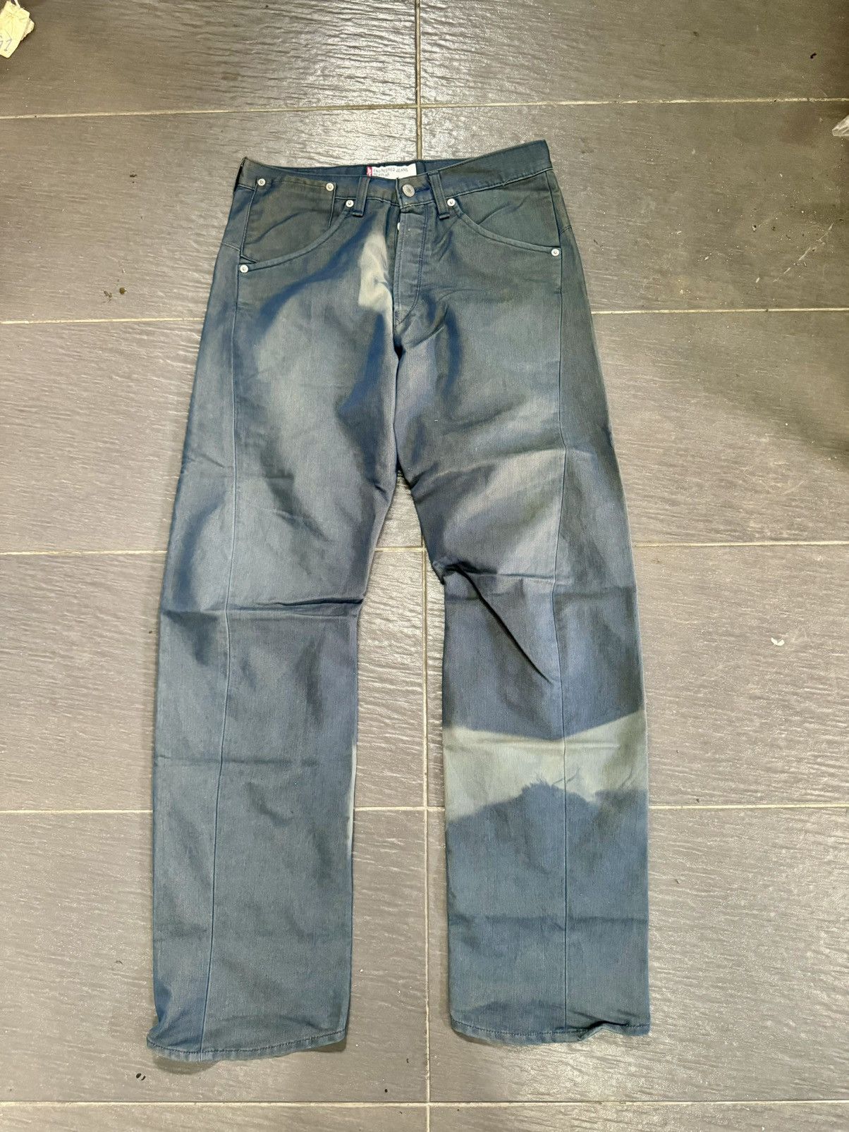 image of Made In Japan Levis Engineered Jeans in Grey, Men's (Size 31)