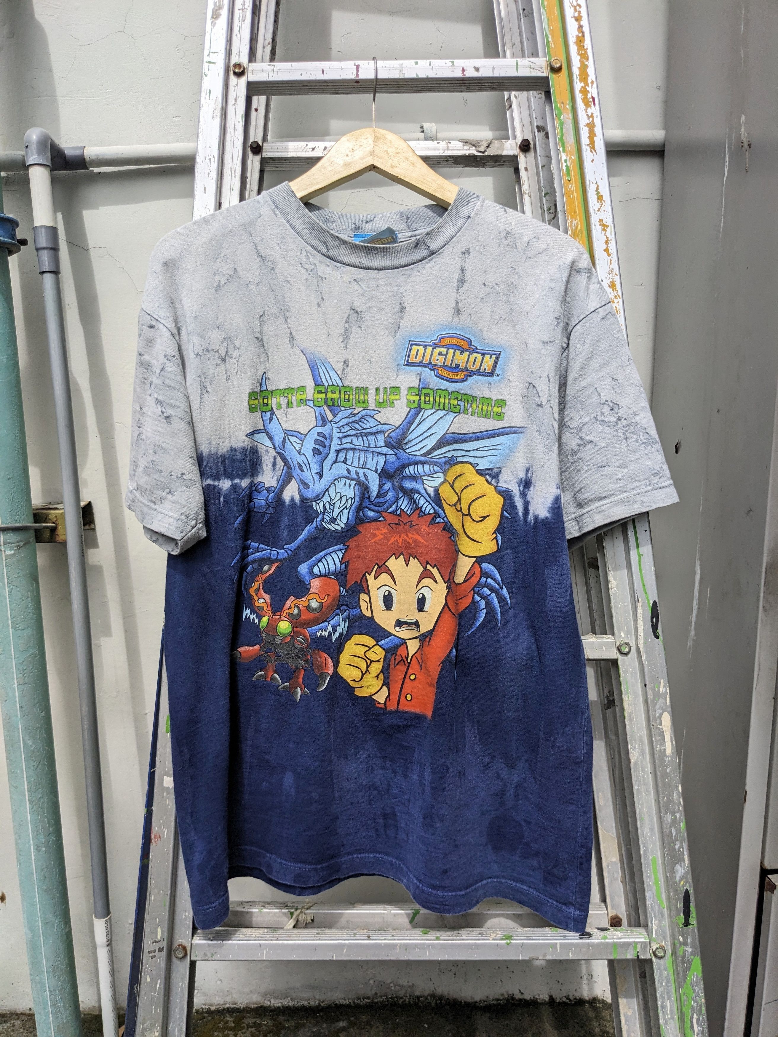 Vintage Rare Vintage Digimon 2000 Tshirt Size US L / EU 52-54 / 3 - 5 Thumbnail